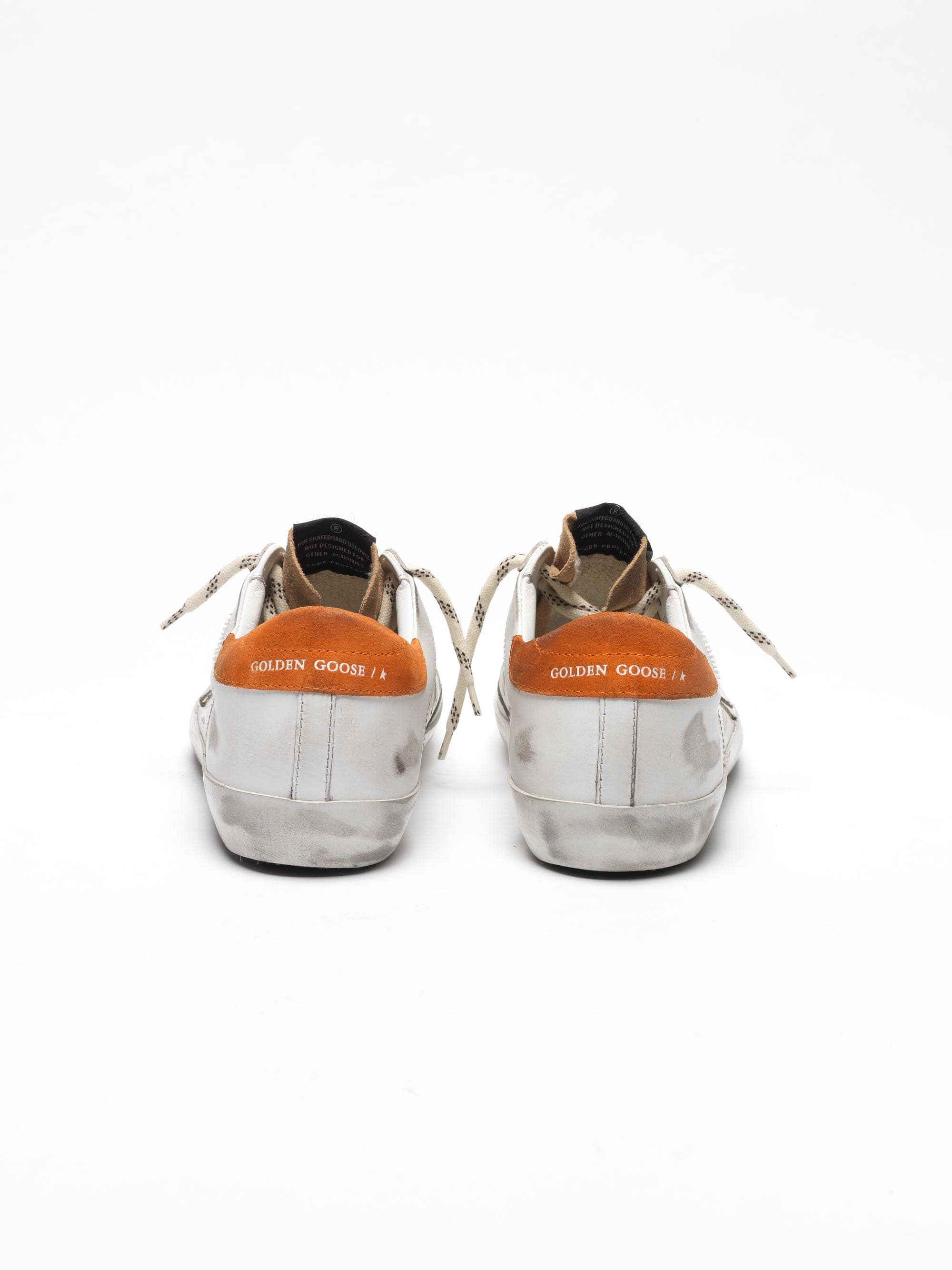 Men | Two-Colour Super-Star Sneakers with Silver Star - Image 8