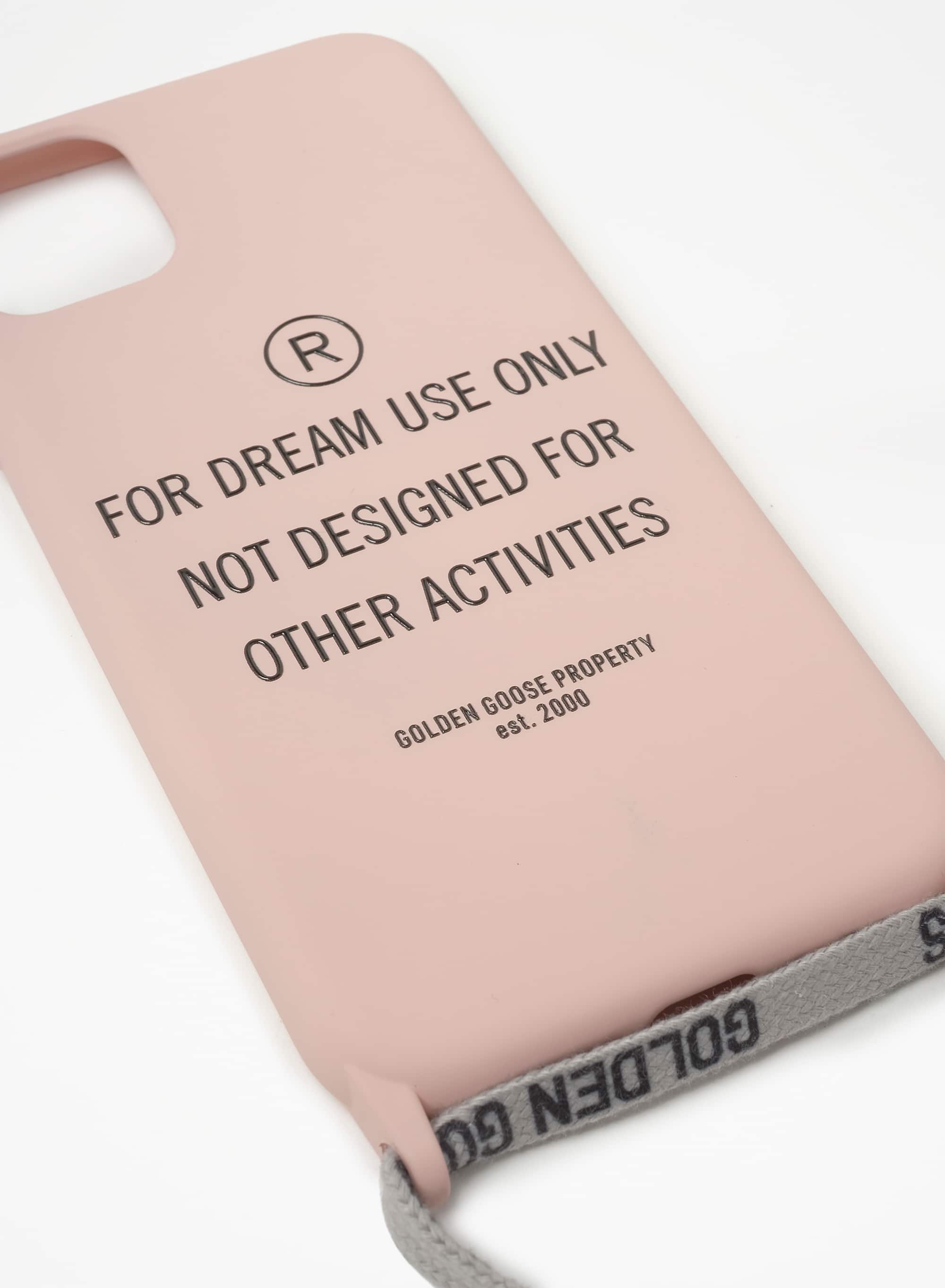 Unisex | Pale Pink Case Iphone 12 & 12 Pro with Contrasting Black Lettering | Rose Quartz - Image 4