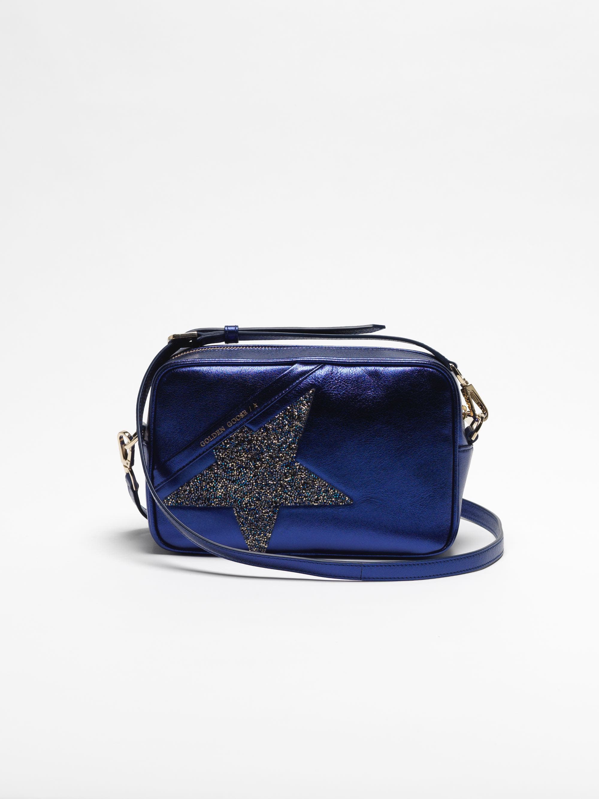 Unisex | Star Bag Made Of Laminated Leather with Swarovski Crystals - Image 7
