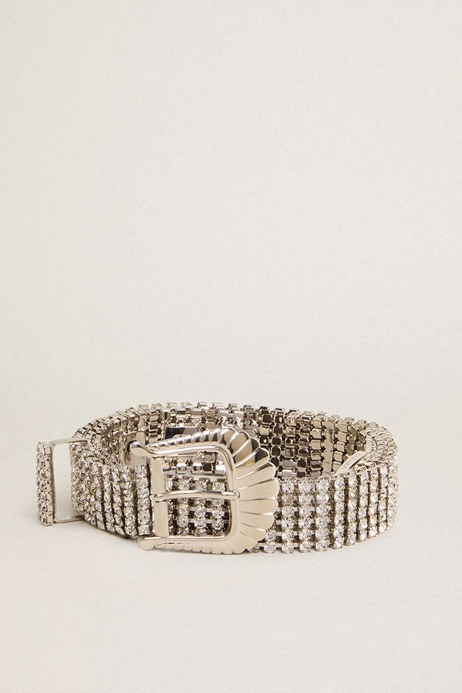 Women | Belt Odessa Silver Crystal - Image 4