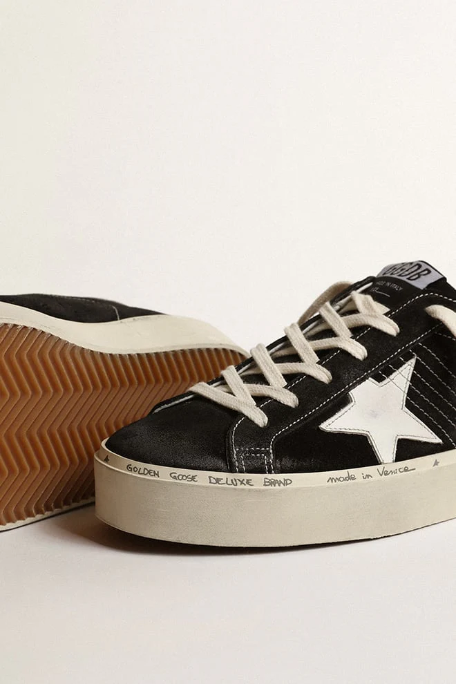 Women | Black Hi Star with White Star | Black x Milky - Image 2