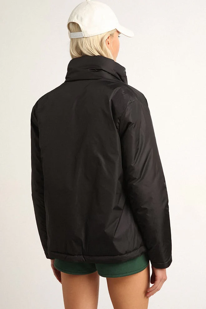 Women | Black Star Collection Jacket with Zip | Black - Image 3
