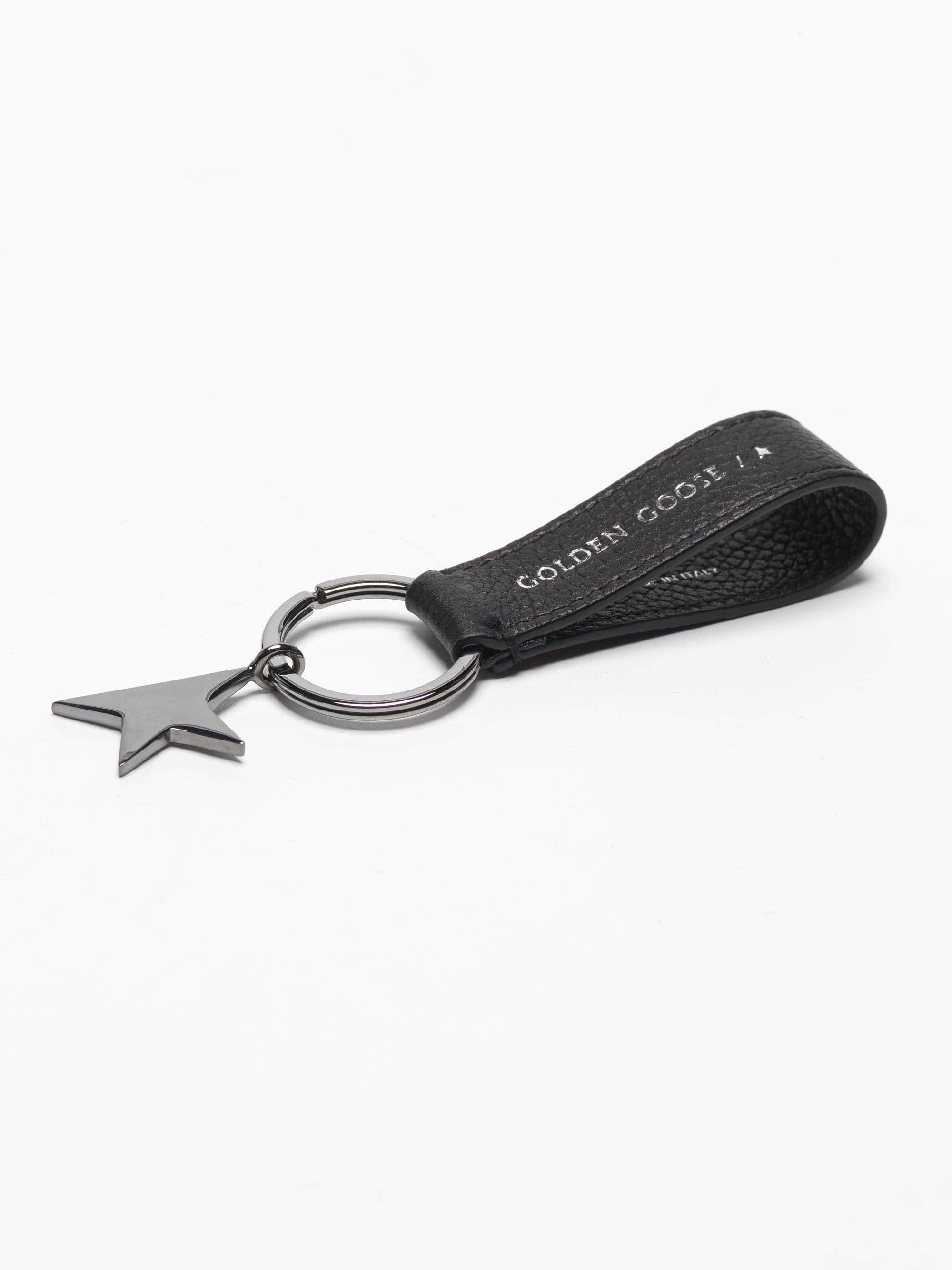 Women | Black Star Keyring with Silver Pendant - Image 3