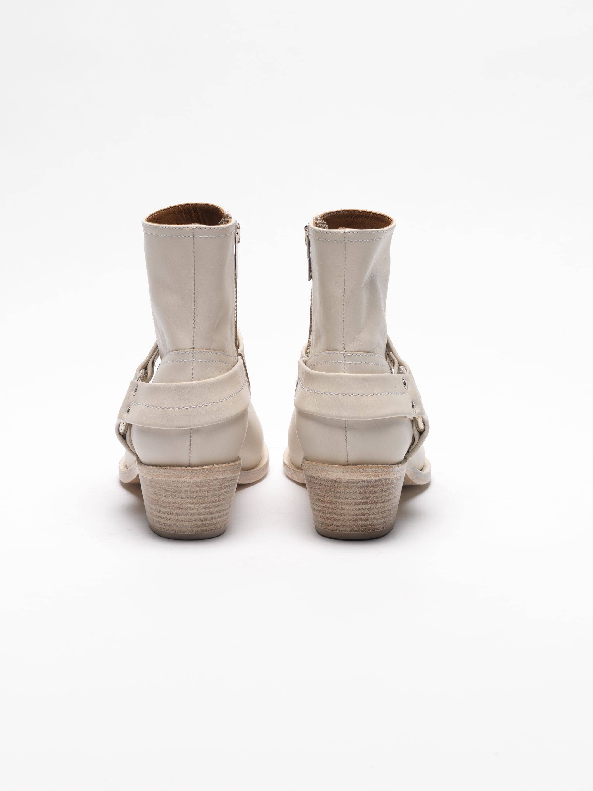 Women | Boots Bretagne Col B4 Cream Leather - Image 5