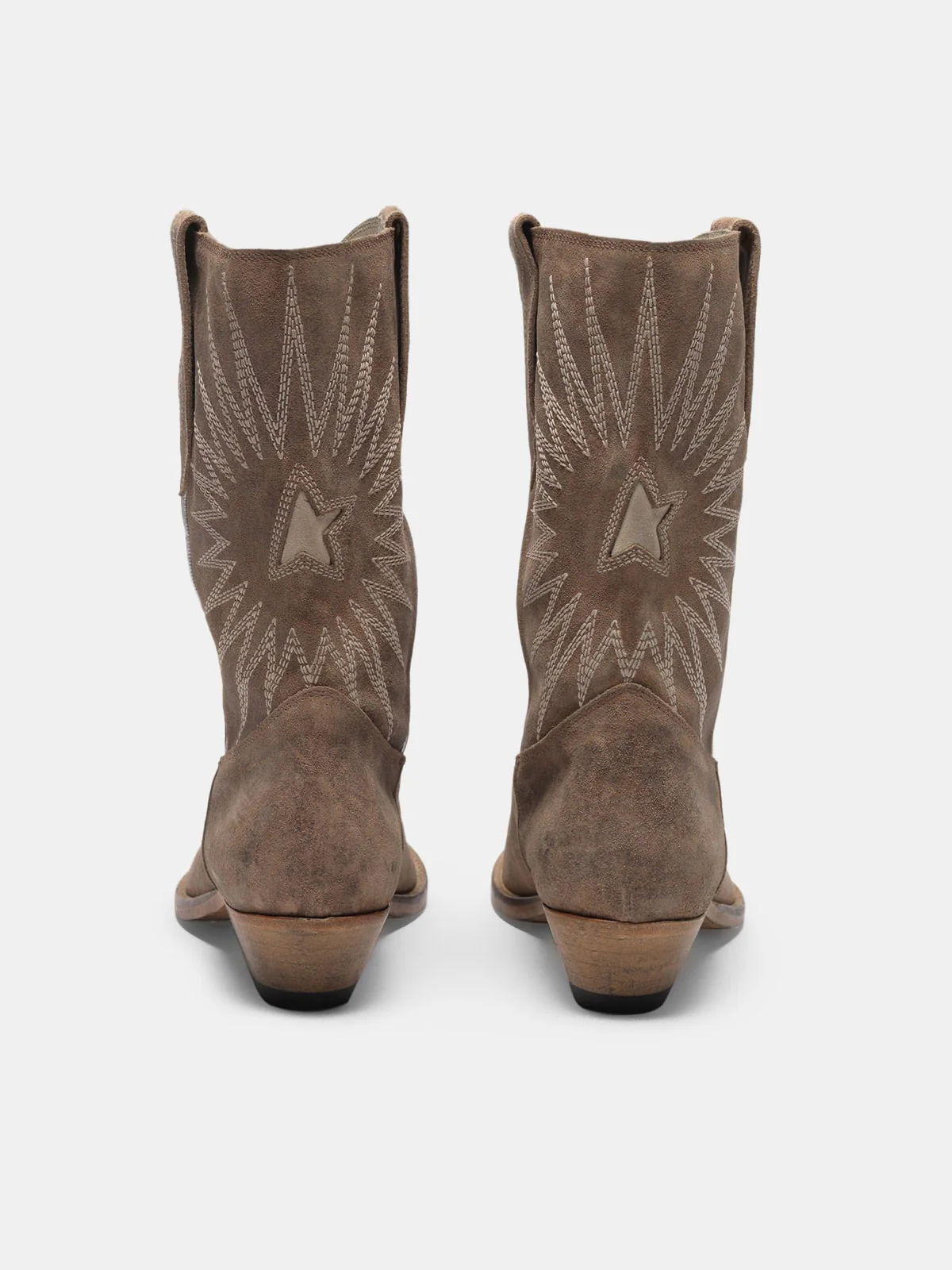 Women | Boots Wish Star Low Wood Suede - Image 2