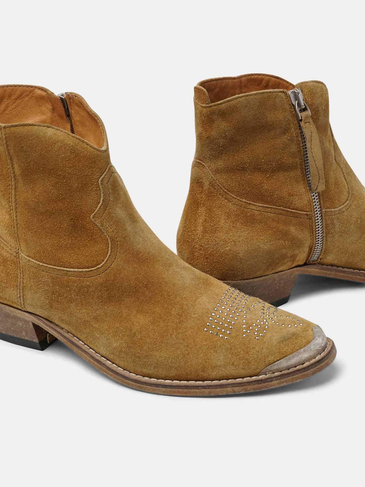 Women | Brown Suede Ankle Boots (V2) - Image 3