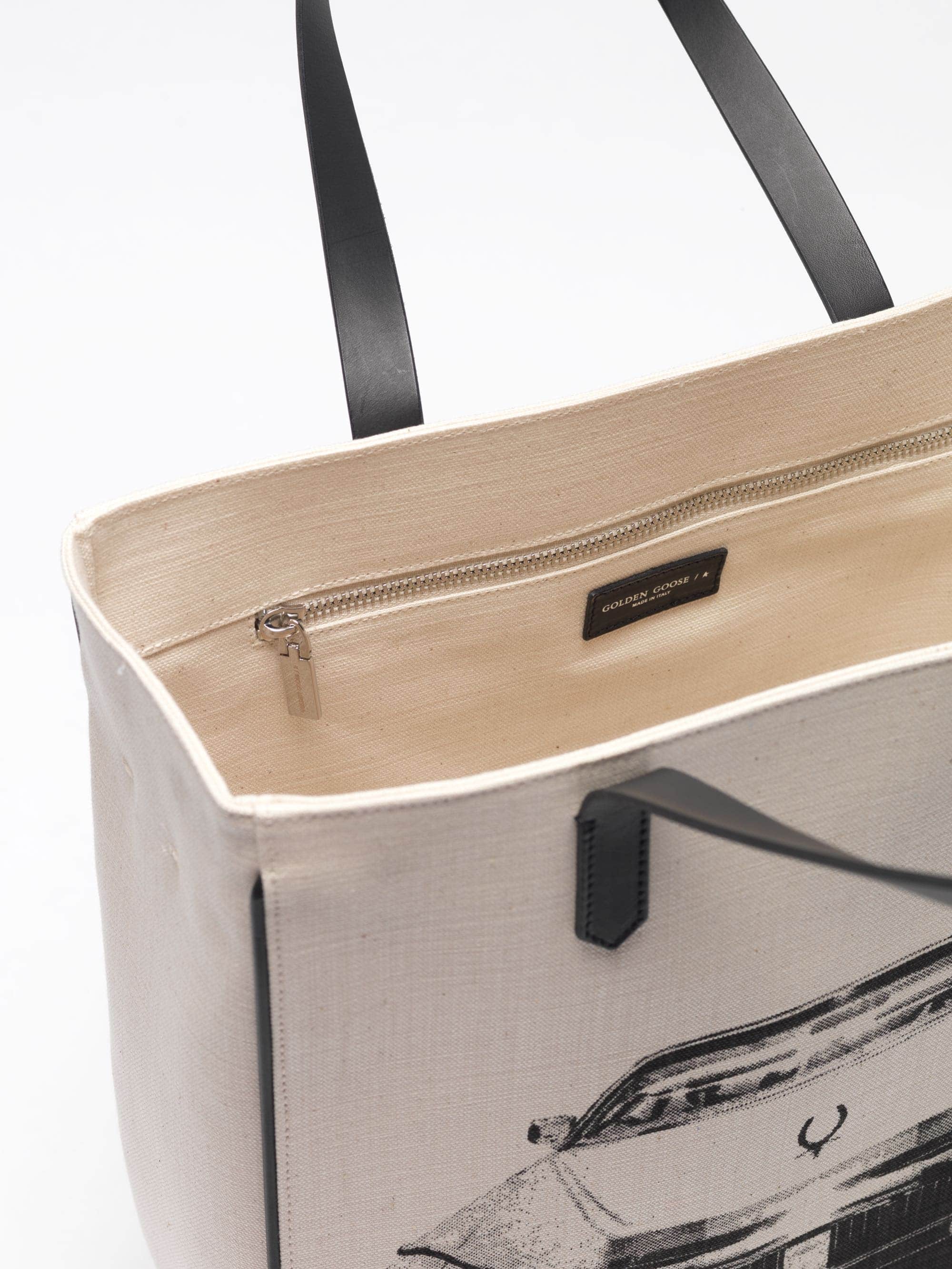 Women | Cadillac Print North-South California Bag - Image 6