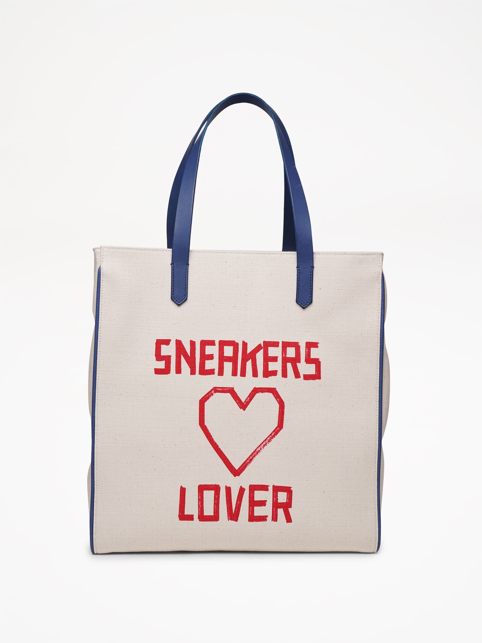 Women | California North-South Bag with Red Sneakers Lover Print - Image 3