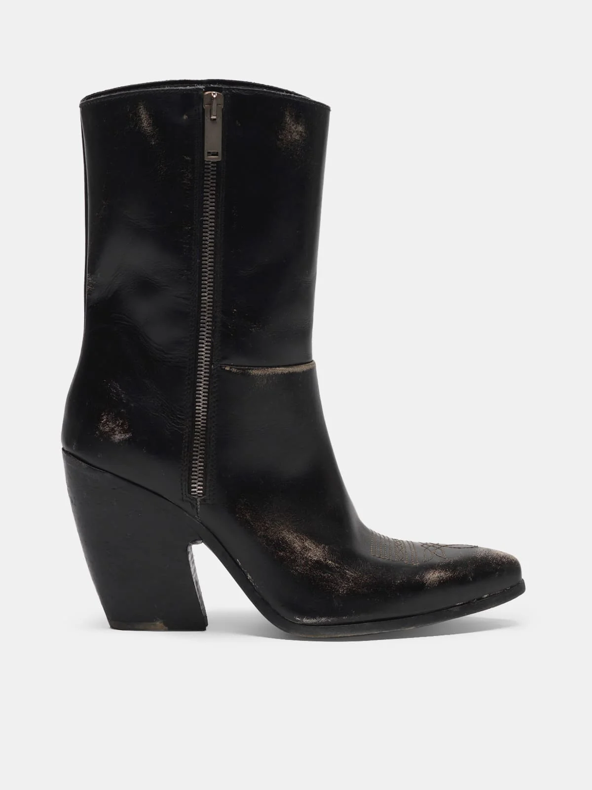 Women | Candy Mid Boots Vintage Treatment Leather - Image 3