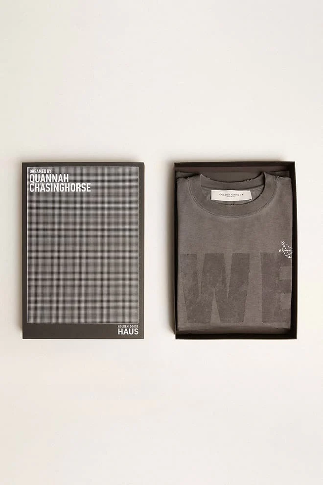 Women | Exclusive Haus Of Dreamers T-Shirt Dress Anthracite | Anthracite x Black - Image 3