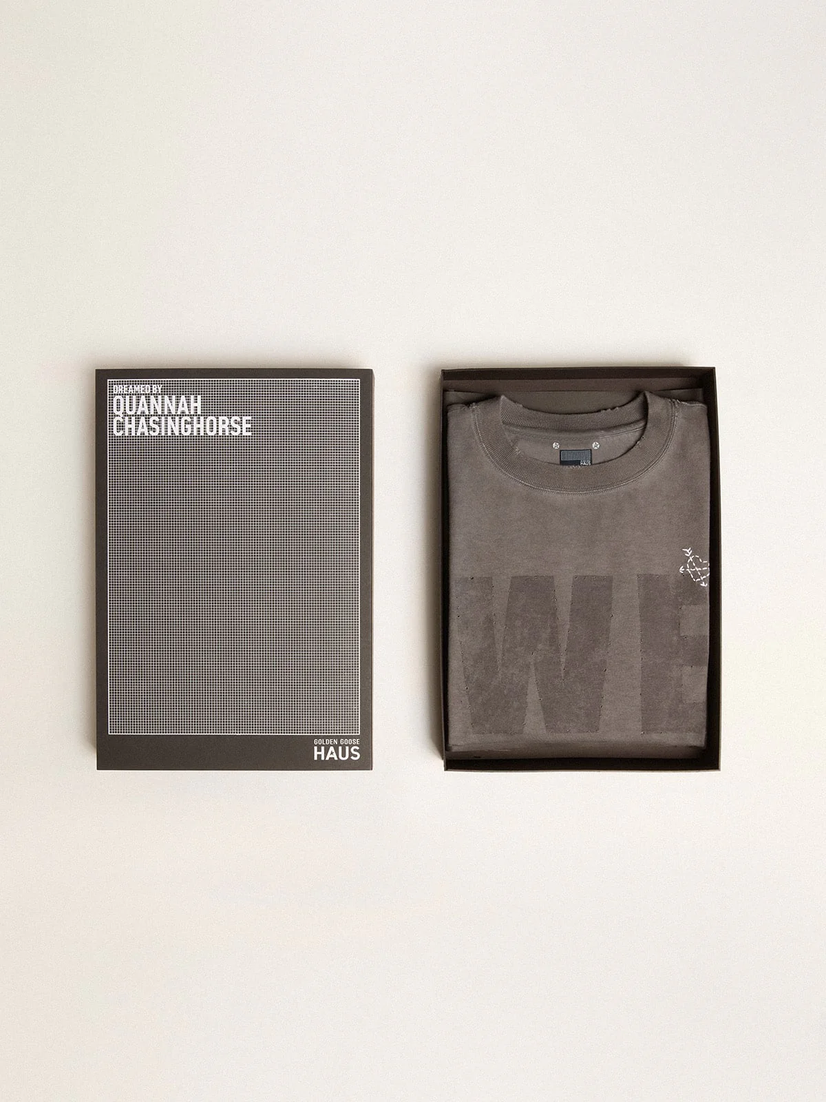 Women | Exclusive Haus Of Dreamers T-Shirt Dress Anthracite | Anthracite x Black - Image 6