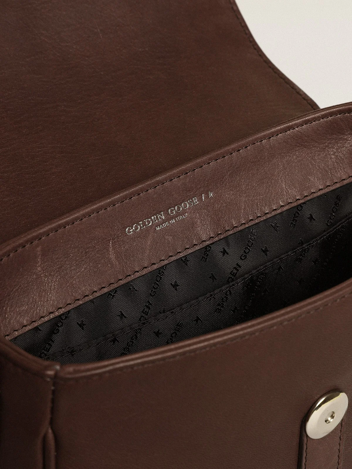 Women | Francis Bag Small Dark Brown Leather | Dark Brown - Image 3