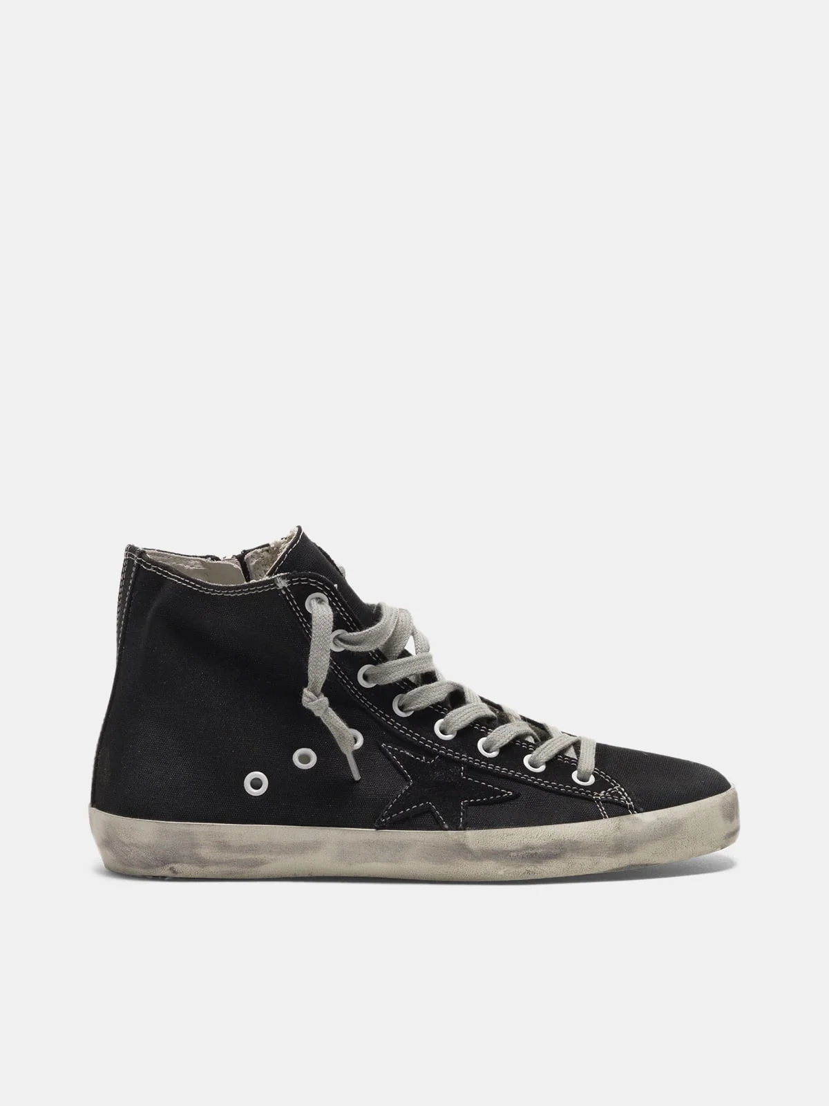 Women | Francy Sneakers with GGDB Star with Contrast Top-Stitching - Image 5