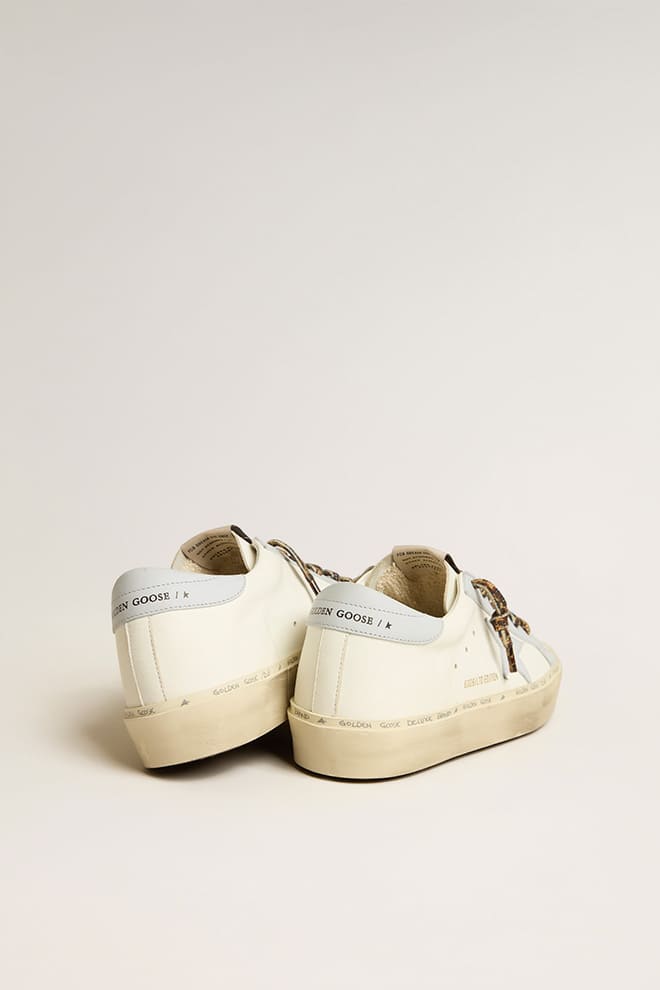 Women | Hi Star Ltd Leather with Light Blue Leather Star & Heel Tab | Butter x Light Blue - Image 8