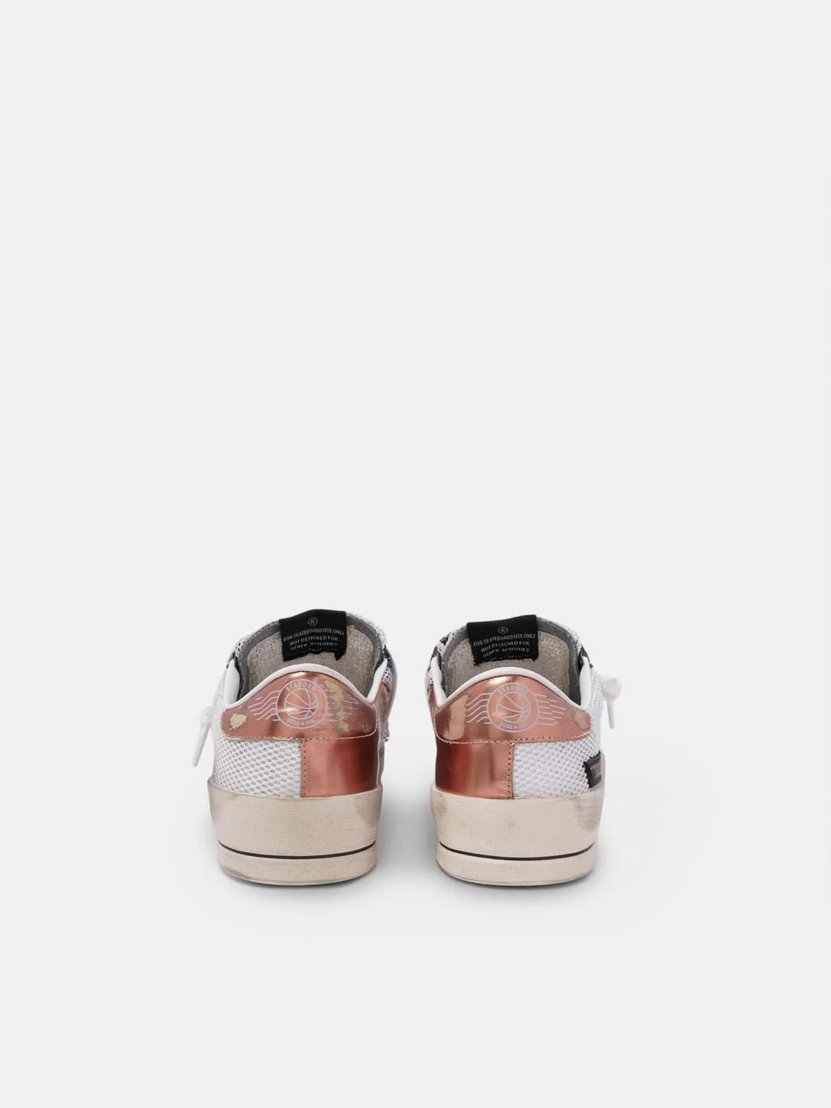 Women | Lab Stardan Sneakers Technical Mesh & Purple Glitter - Image 5