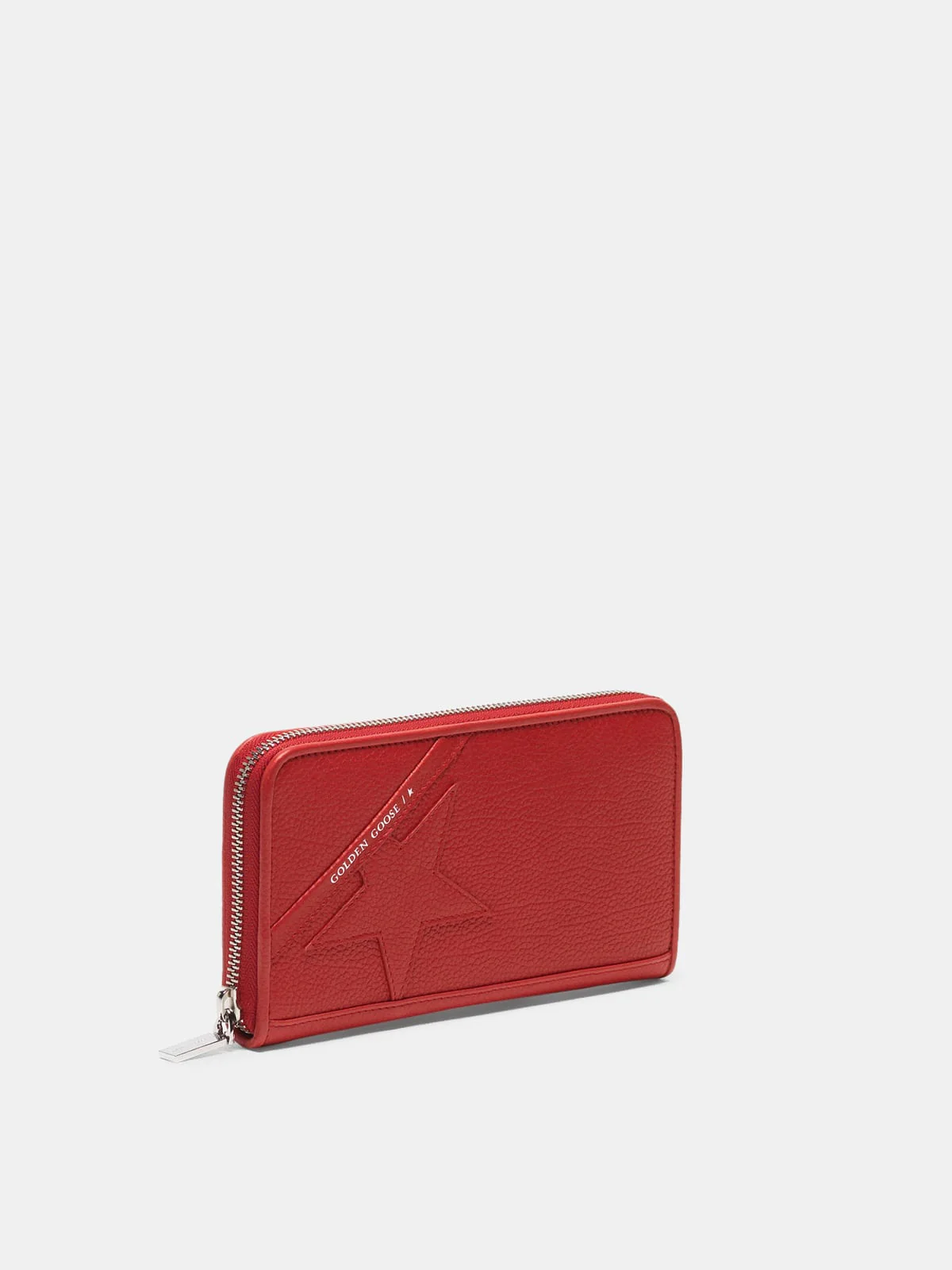 Women | Large Red Star Wallet | Red - Image 3