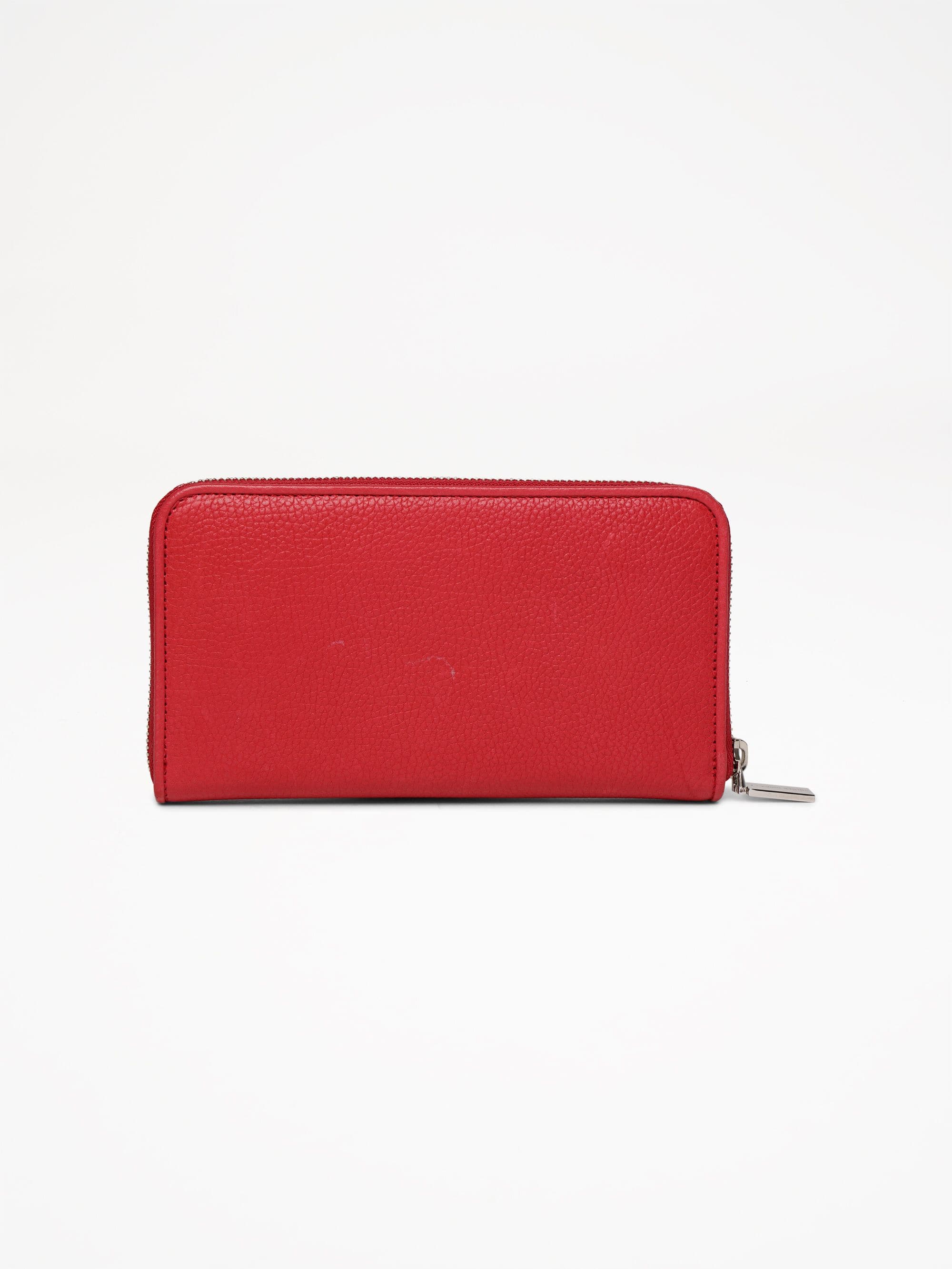 Women | Large Red Star Wallet | Red - Image 5
