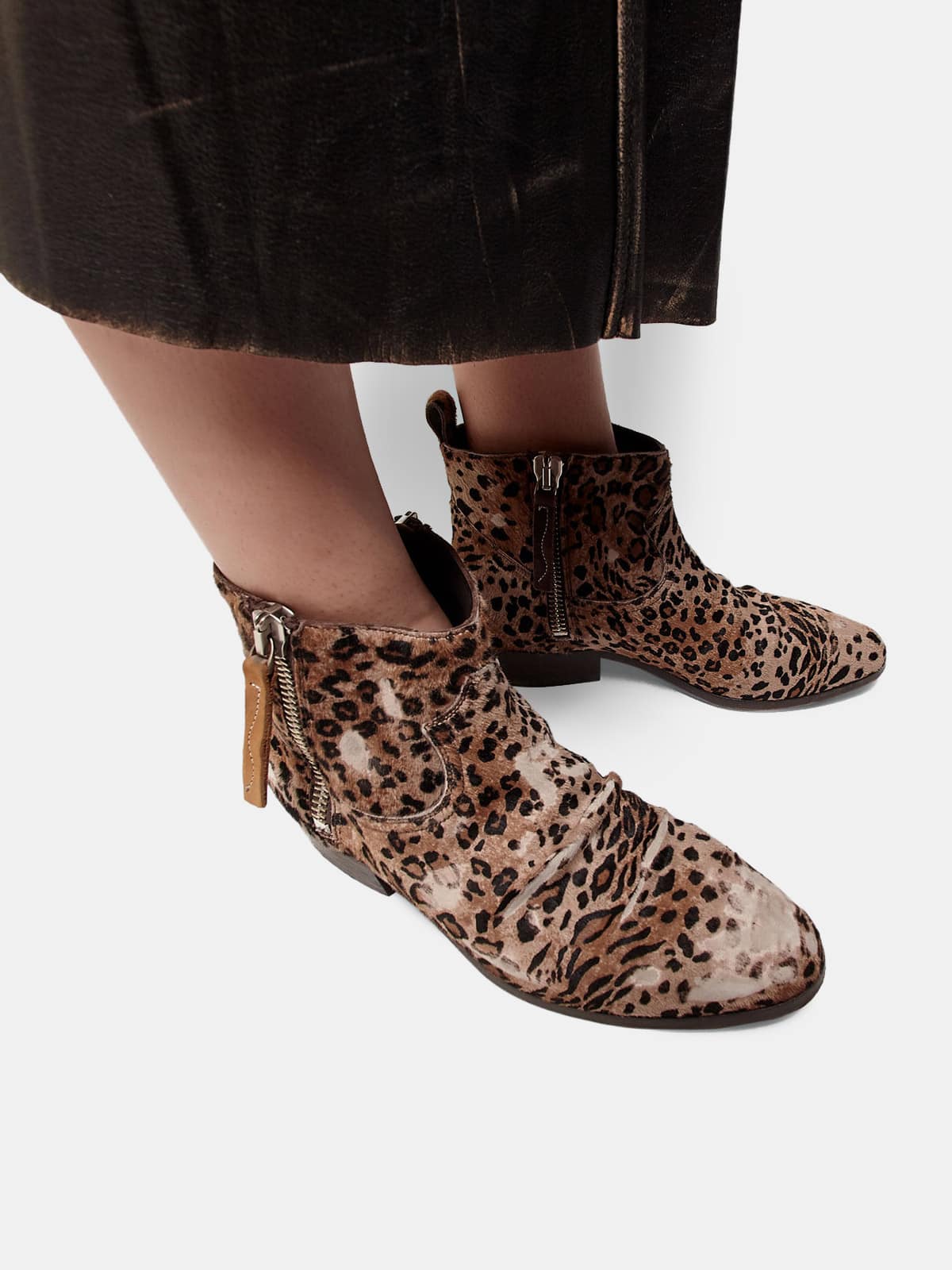 Women | Leopard Ankle Boots - Image 3