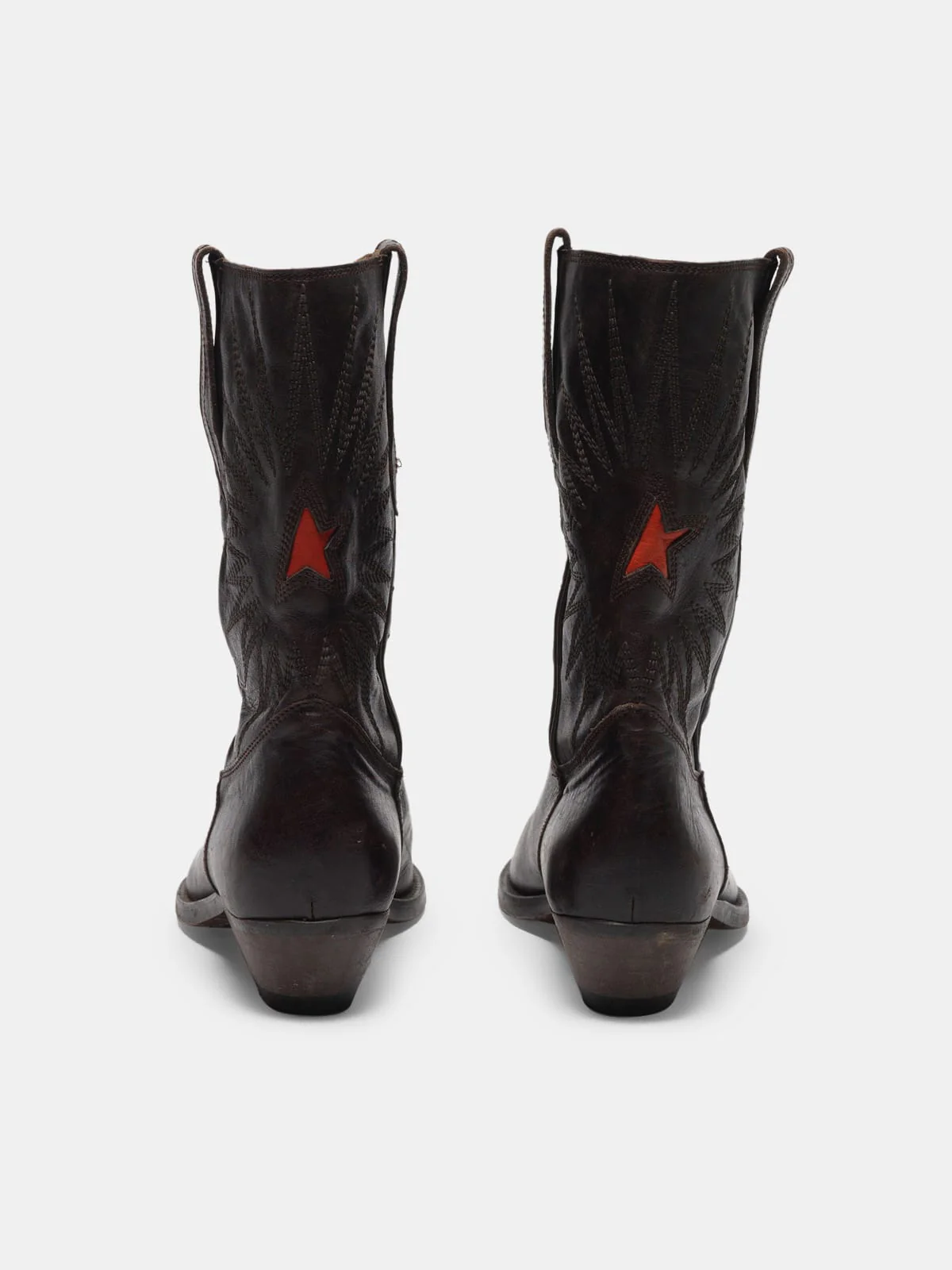 Women | Low Wish Star Boots Leather with GGDB Star - Image 4
