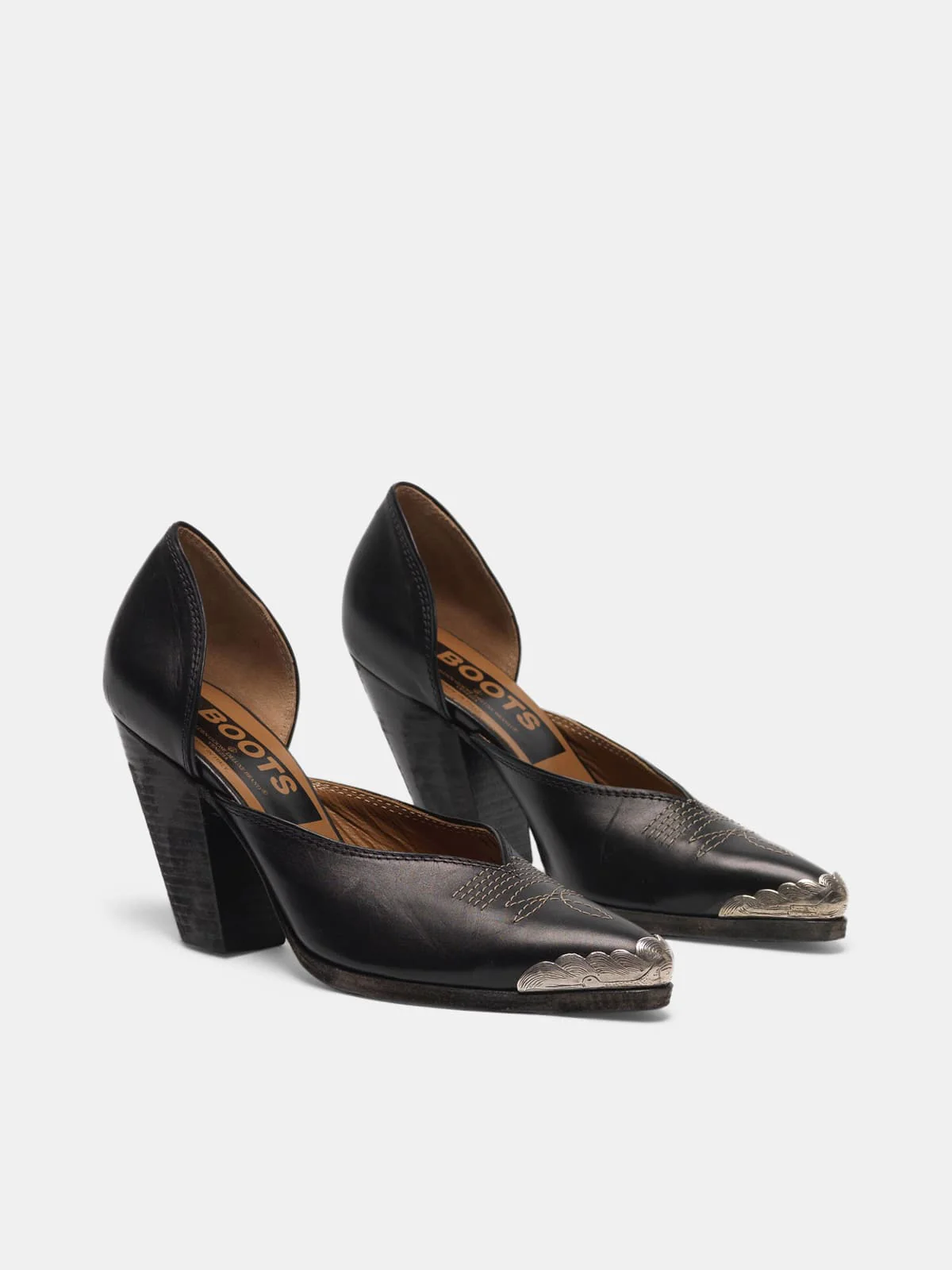 Women | Marfa Pumps Made Of Leather with Metal Toecap - Image 5