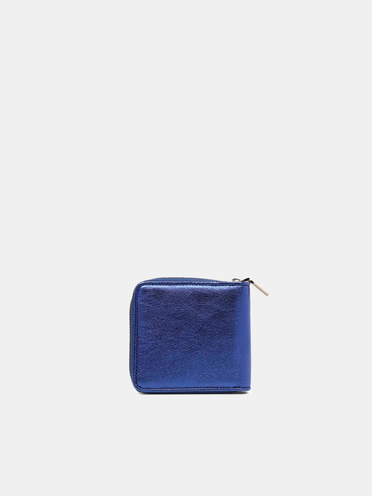 Women | Medium Metallic Blue Star Wallet - Image 4