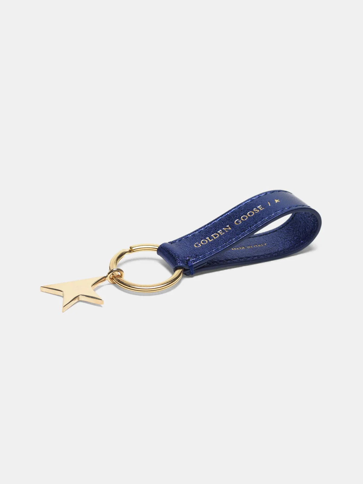 Women | Metallic Blue Star Keyring - Image 5