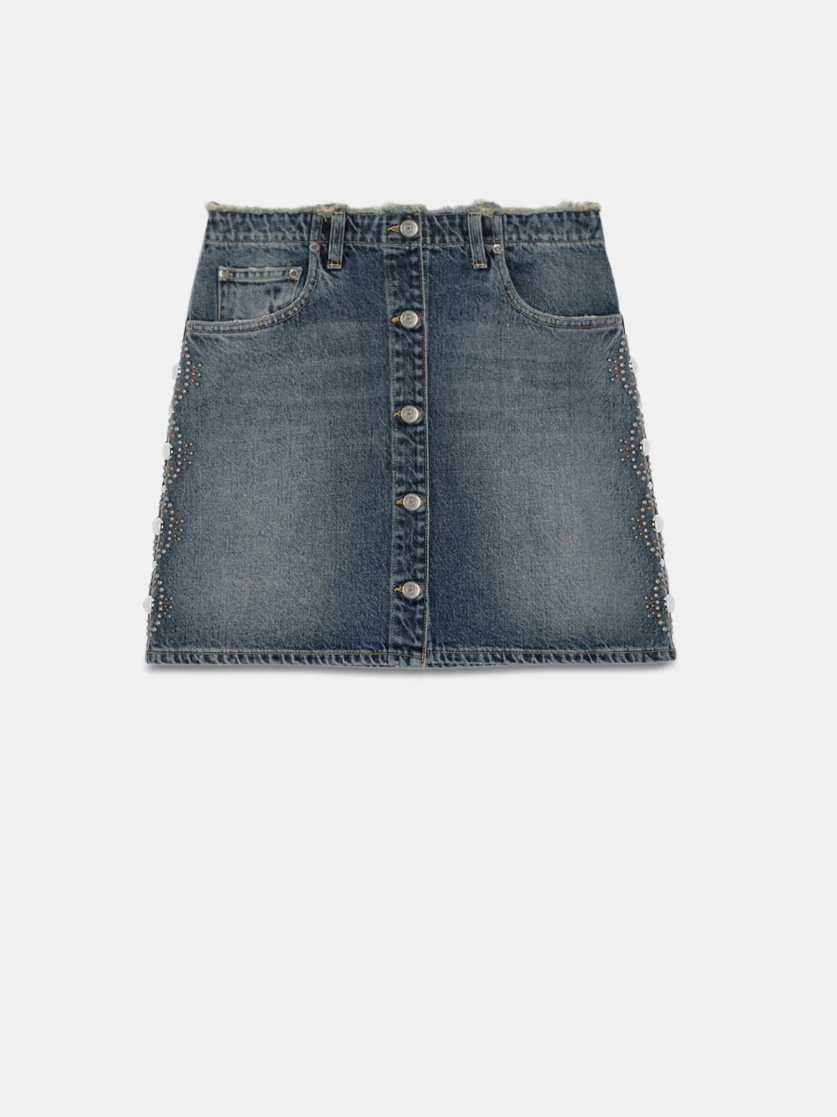 Women | Mini Sadie Skirt Oil Wash - Image 4