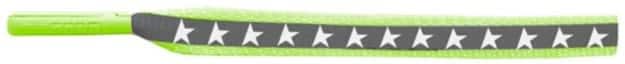 Women | Neon Green Reflective Laces with Stars - Image 5