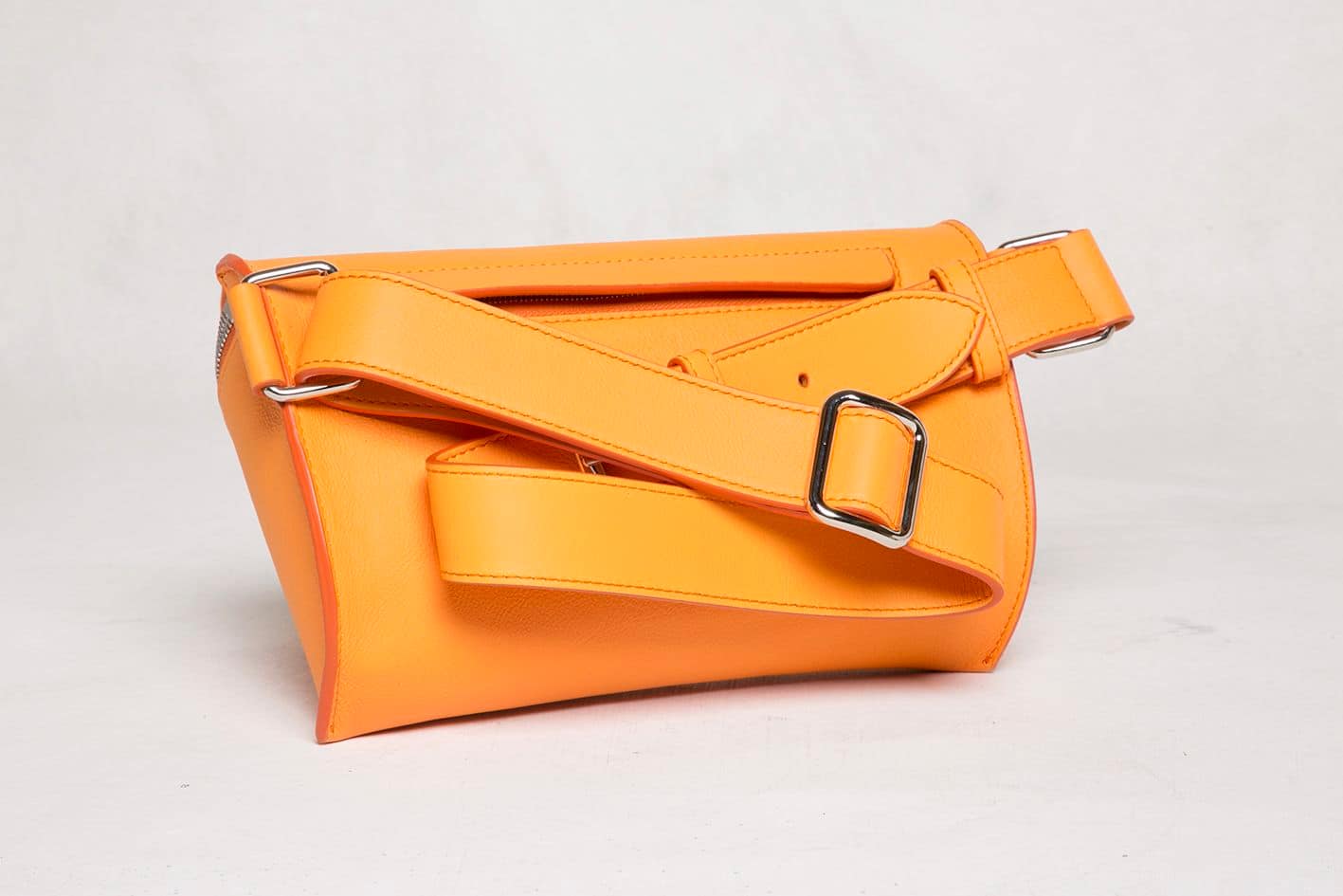 Women | Orange Banana Bag - Image 4