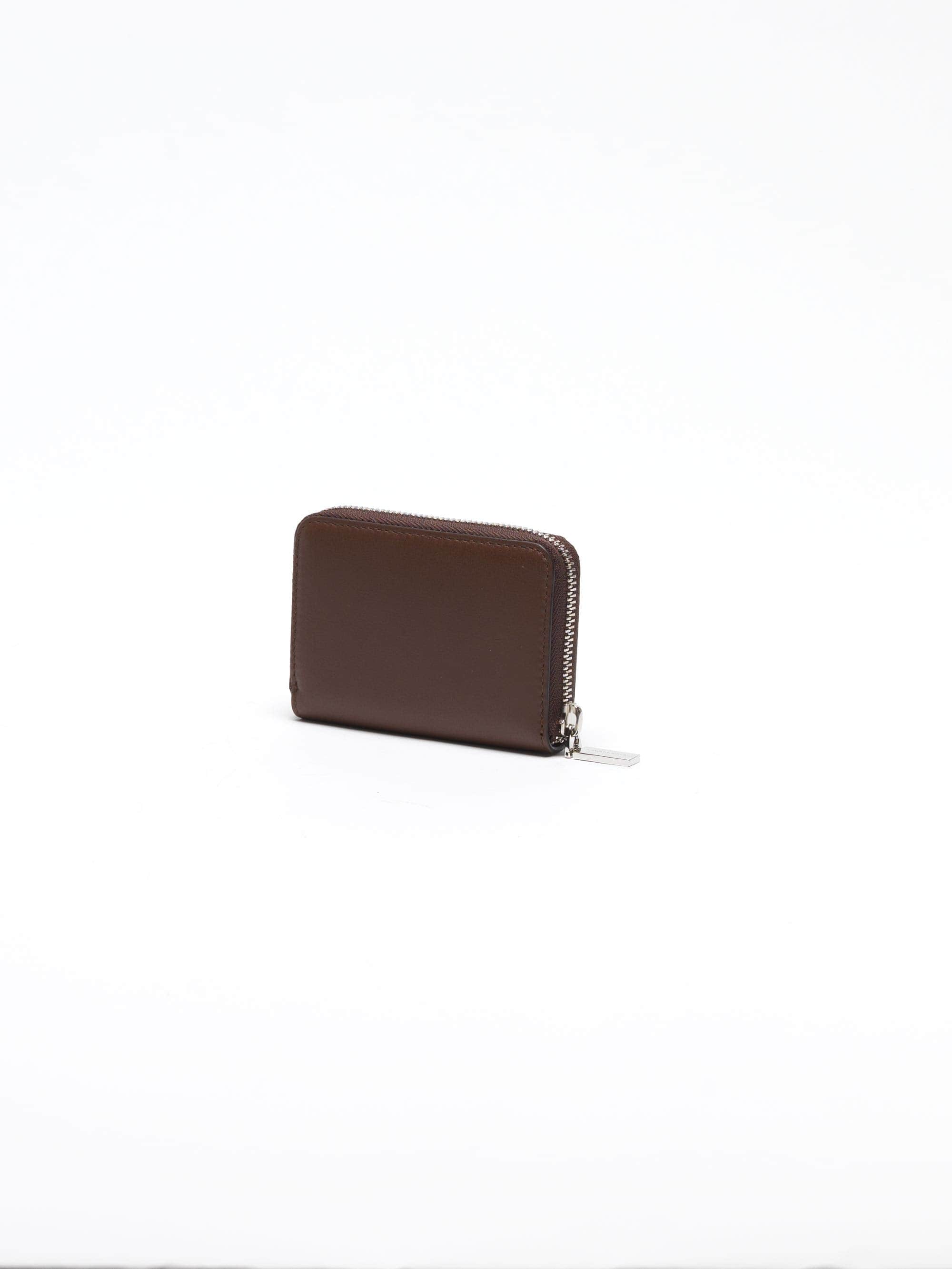 Women | Property Compact Zipped Wallet Brown Smooth - Image 2