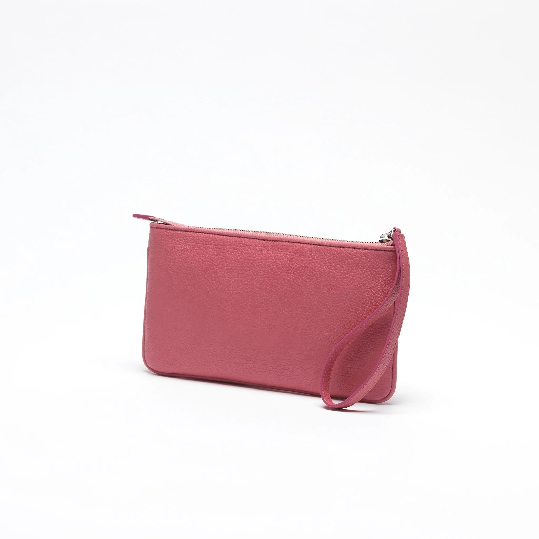 Women | Red Star Wrist Clutch Bag Grained Leather - Image 4