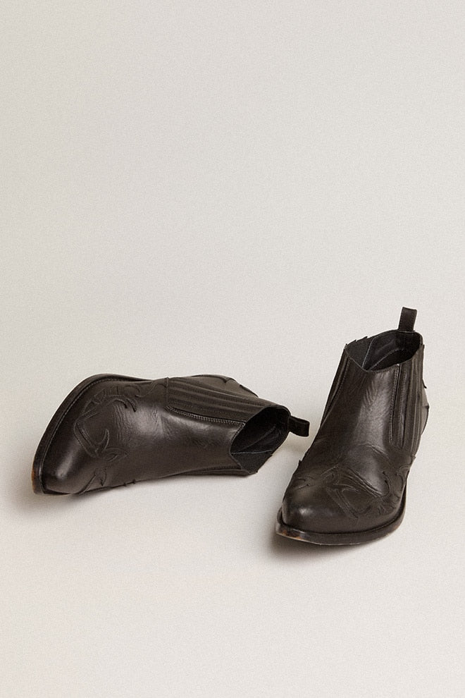 Women | Santiago Low Leather Upper Black | Black - Image 6