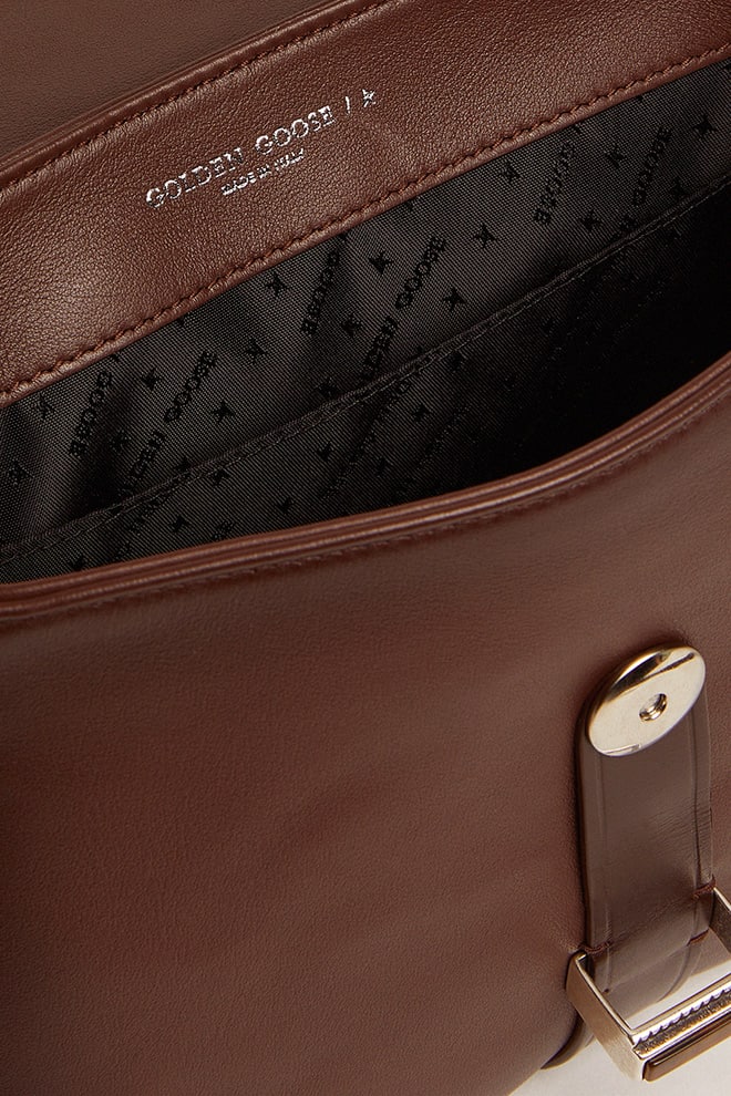 Women | Small Rodeo Bag Dark Tan Leather | Testa Di Moro - Image 7