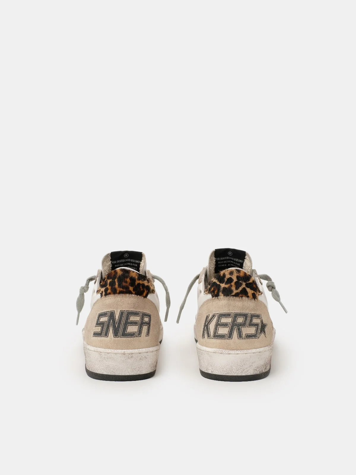 Women | Sneakers Ball Star Col A75 Pearl Suede-Horsy-Silver - Image 4