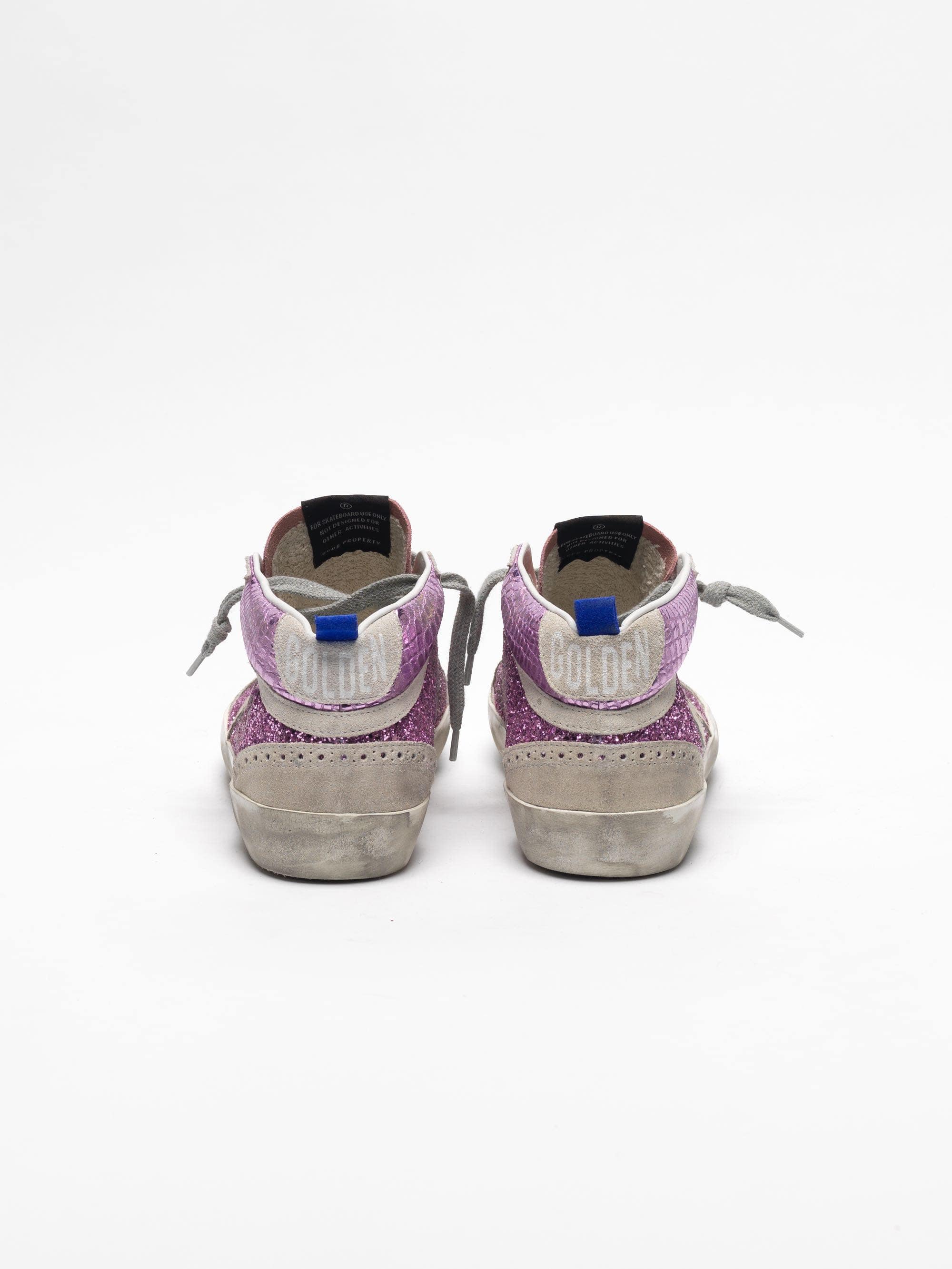 Women | Sneakers Mid Star Pink Glitter Cocco-Ice Star - Image 8