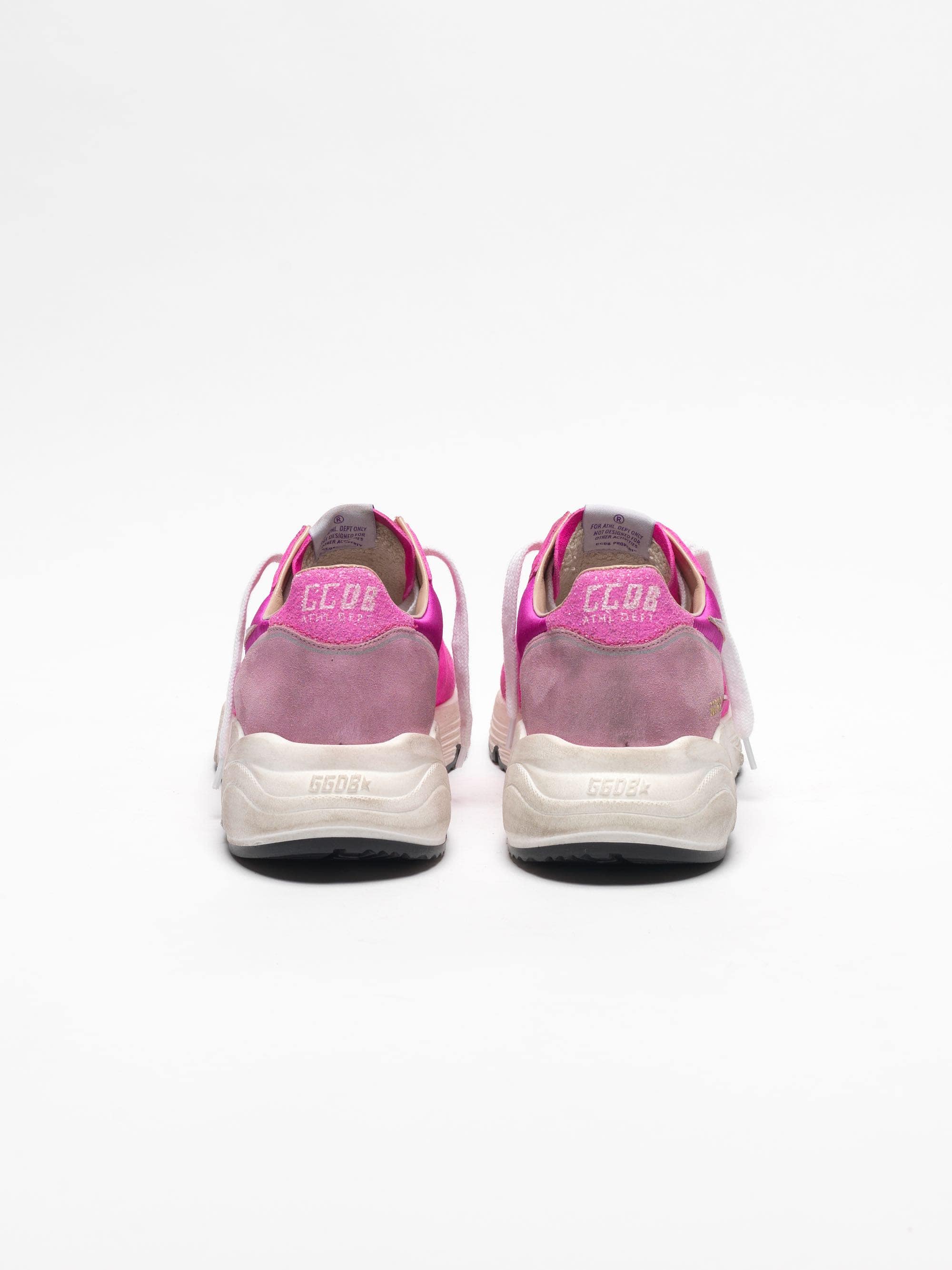 Women | Sneakers Running Sole Col N1 Fuxia Suede-Pink Star - Image 7