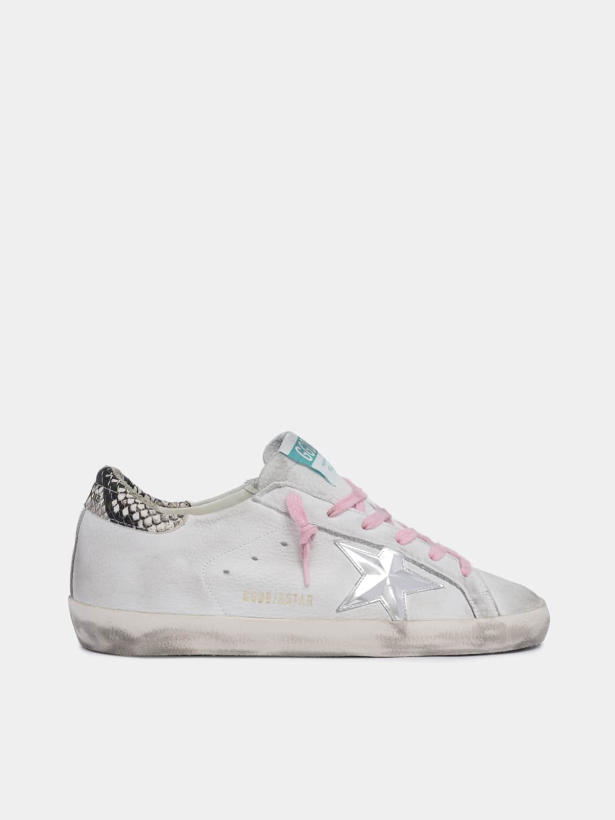 Women | Sneakers Super-Star White Nabuk-3D Star - Image 2