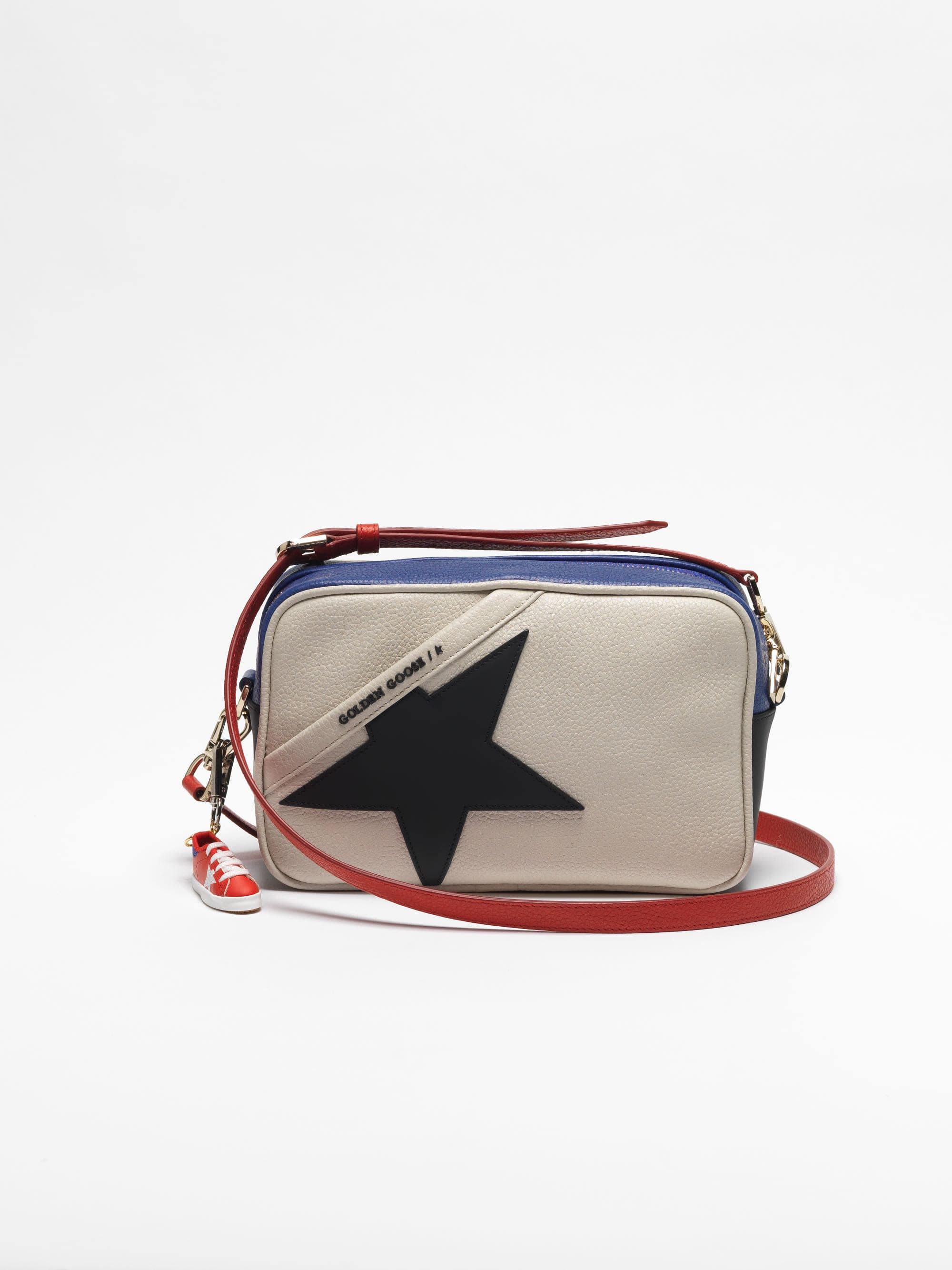 Women | Star Bag Made Of Pebbled Leather with Black Star - Image 8