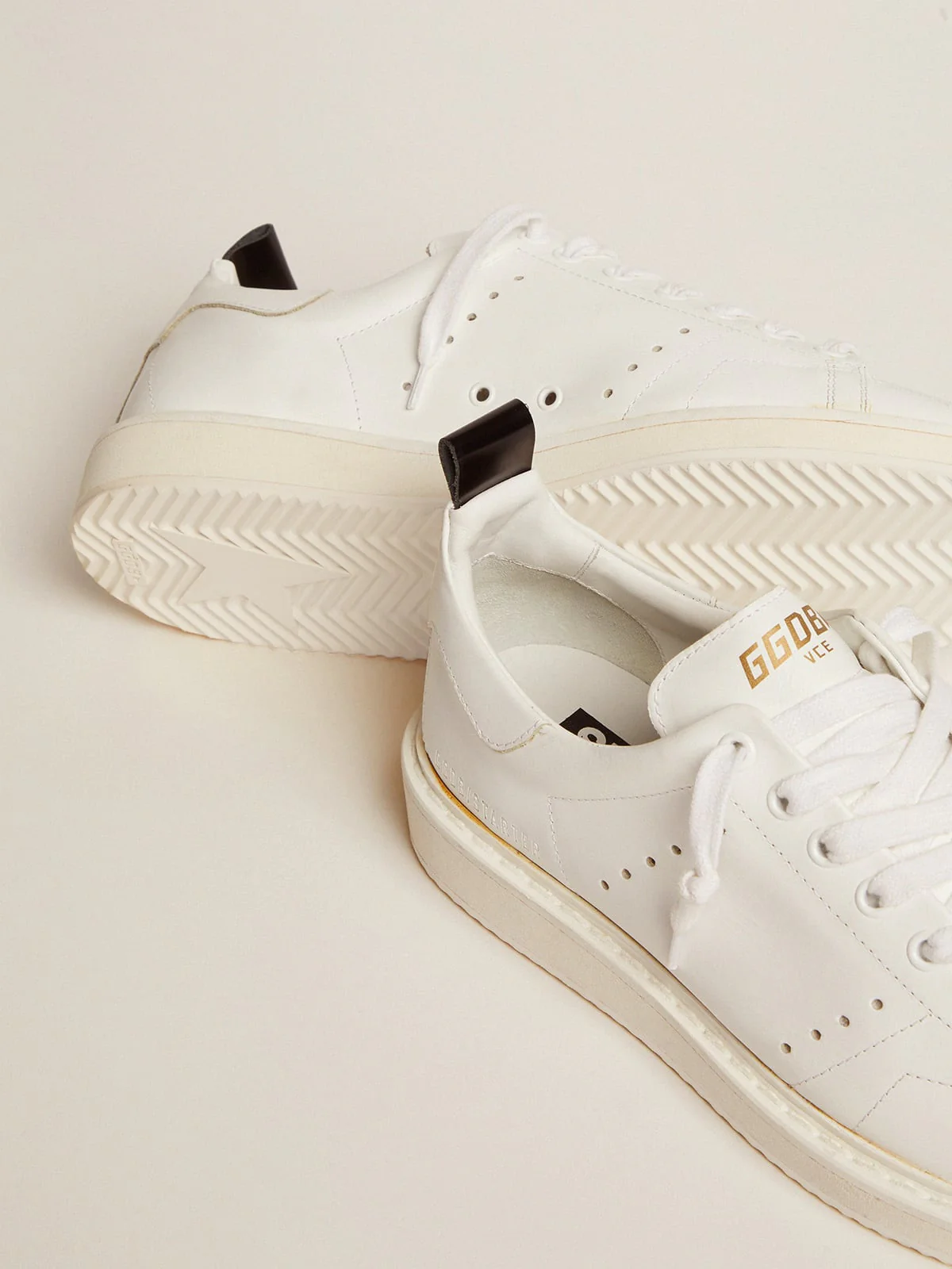 Women | Starter Sneakers Total White Leather | Optic White - Image 5