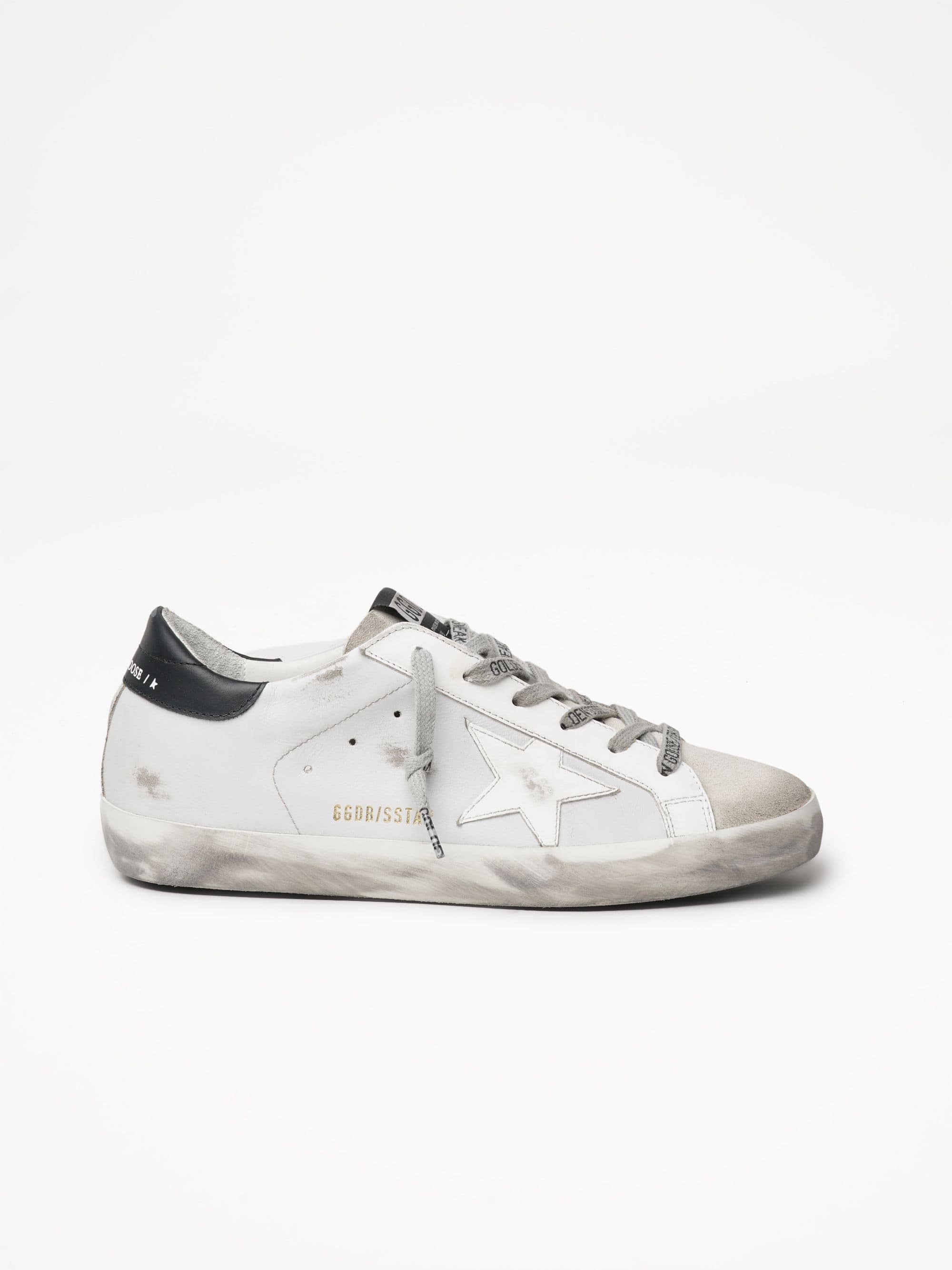 Women | Super-Star Leather Upper & Star Suede Toe | Ice x Light Grey x White x Black - Image 3