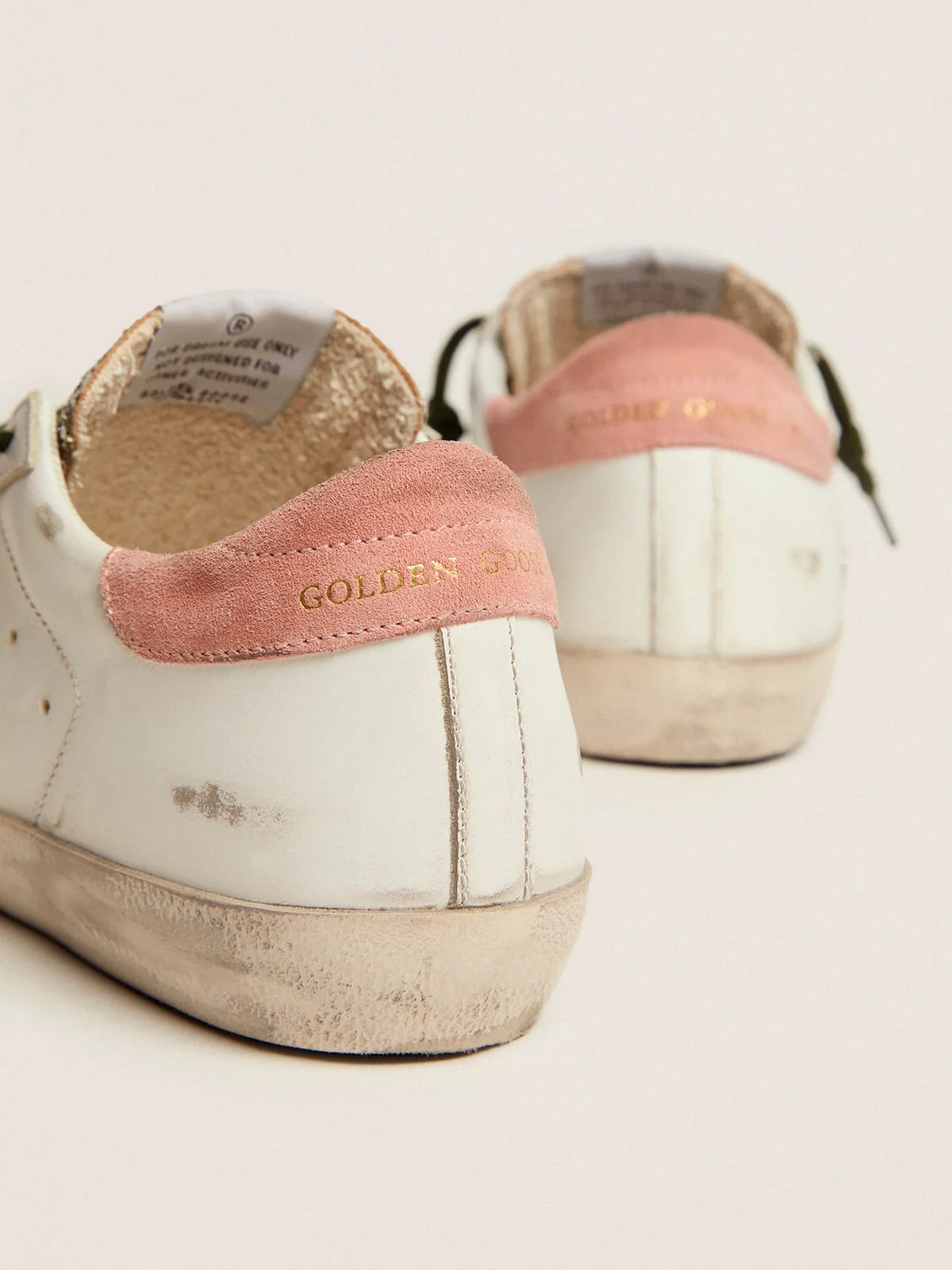 Women | Super-Star Ltd Sneakers with Silver Glitter & Animal-Print Pony Skin Star | White x Platinum x Rock Phyton x Pink - Image 3