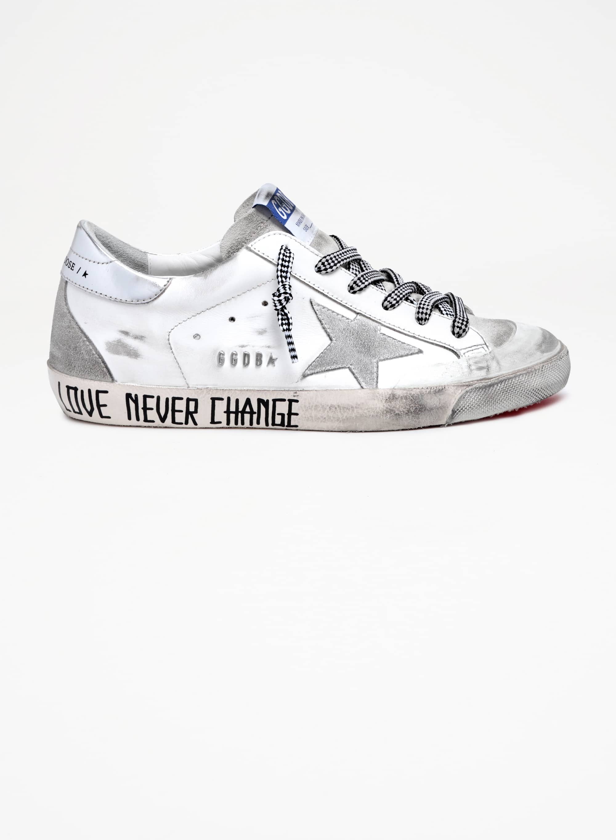 Women | Super-Star Penstar with Grey Star & Silver Heel Tab | White x Ice x Silver - Image 8