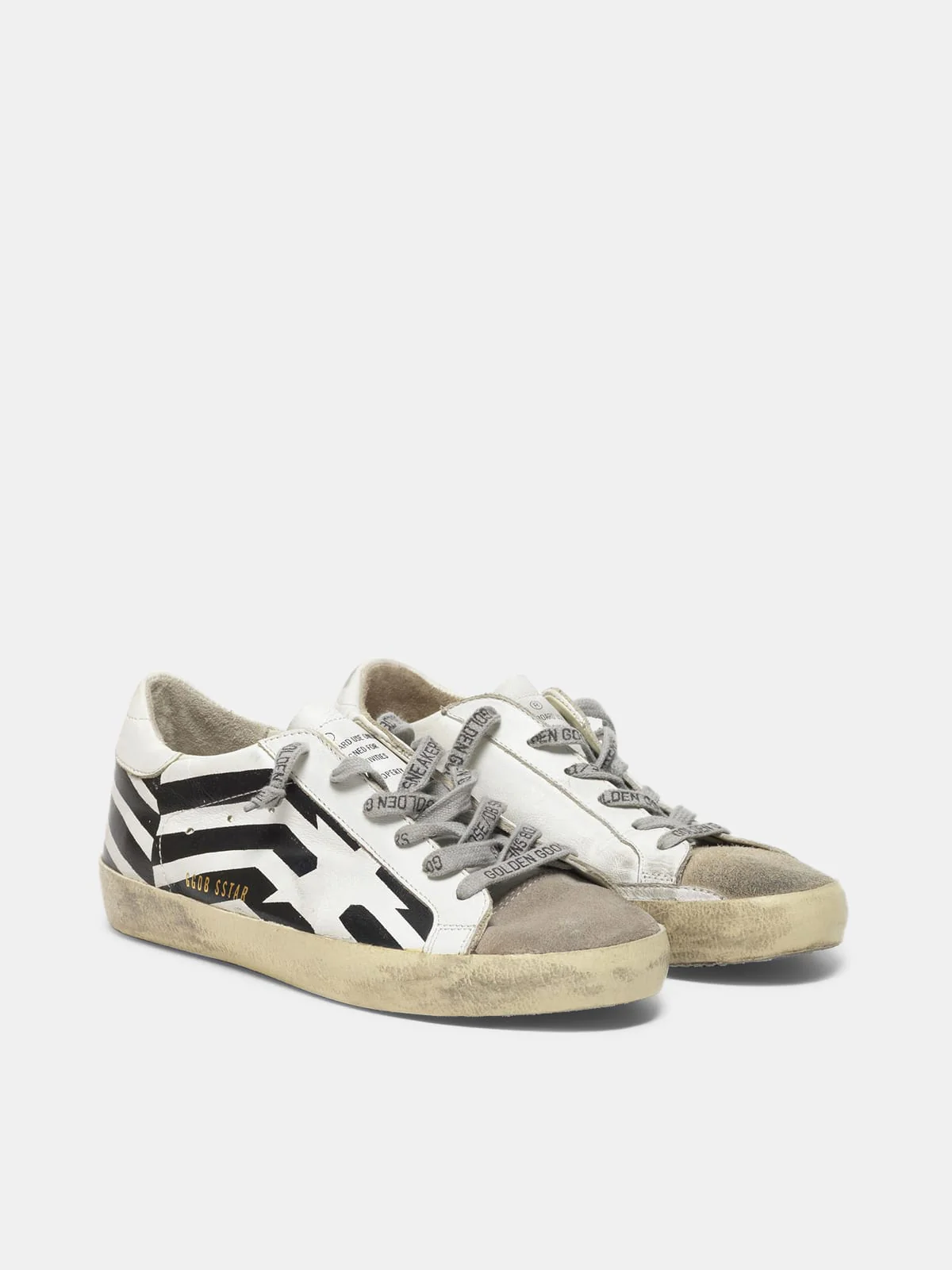 Women | Super-Star Sneakers Leather with Flag Print - Image 6