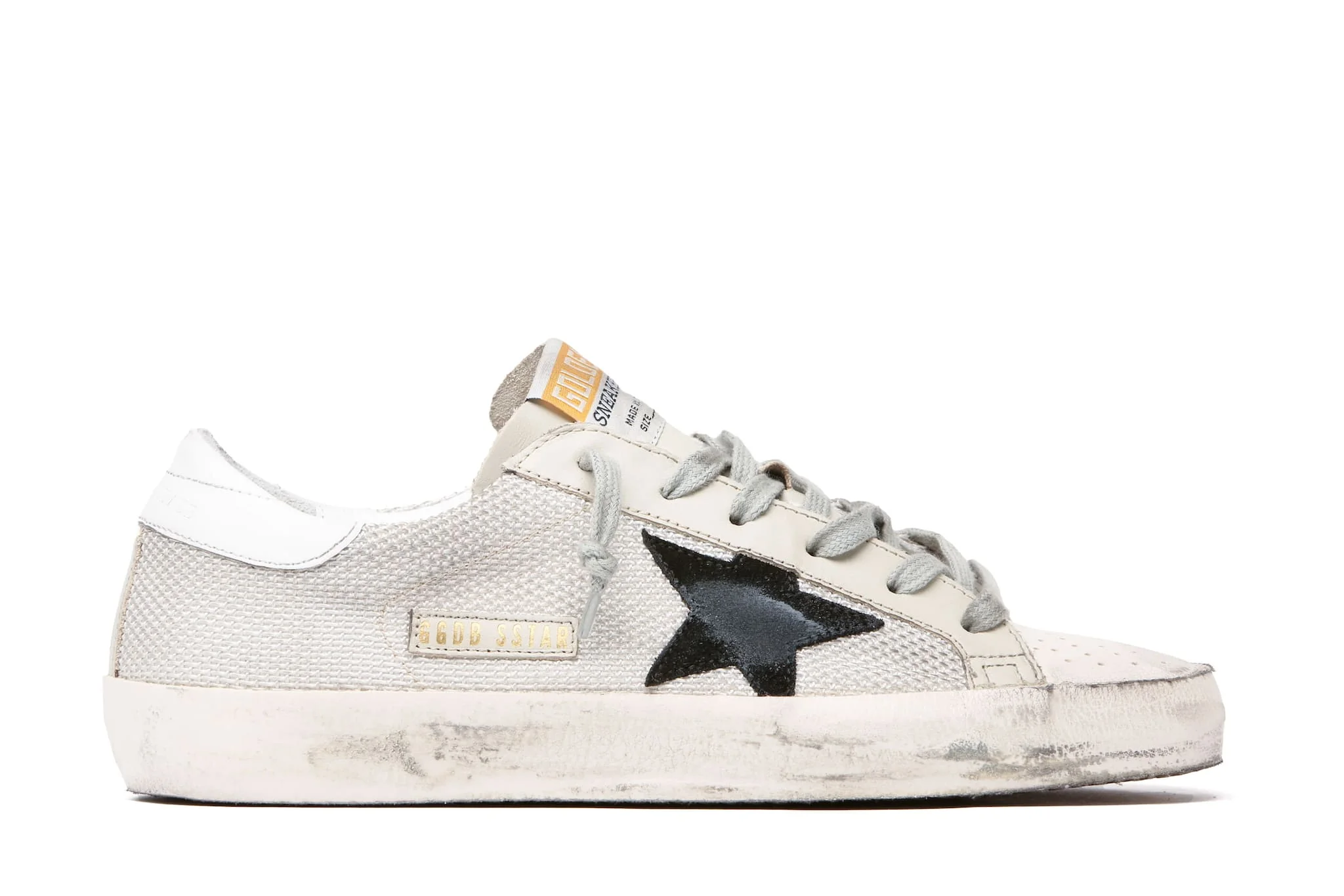 Women | Super-Star Sneakers Leather with Mesh Insert - Image 5
