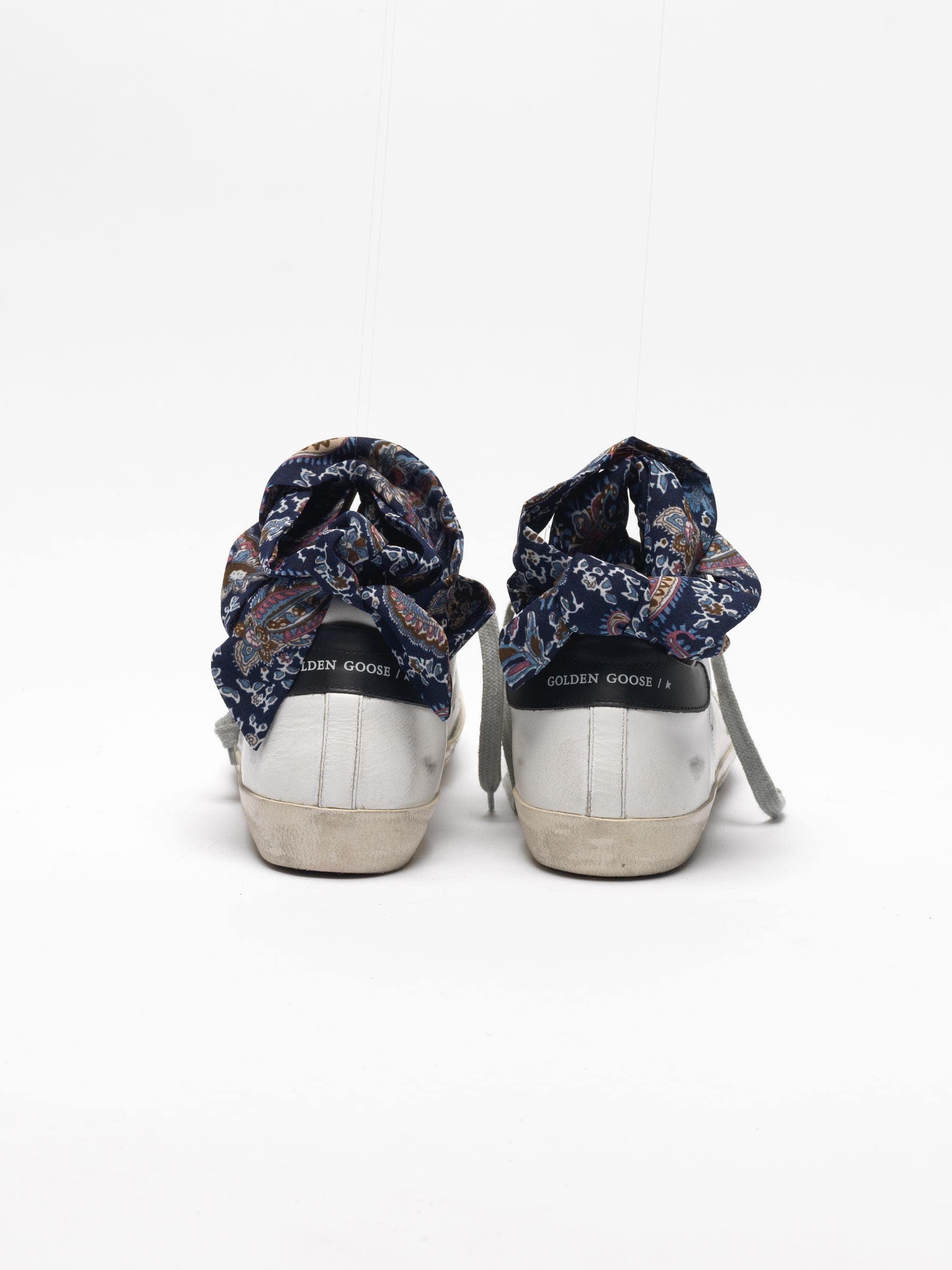 Women | Super-Star Sneakers with Bandana Insert On The Ankle - Image 6