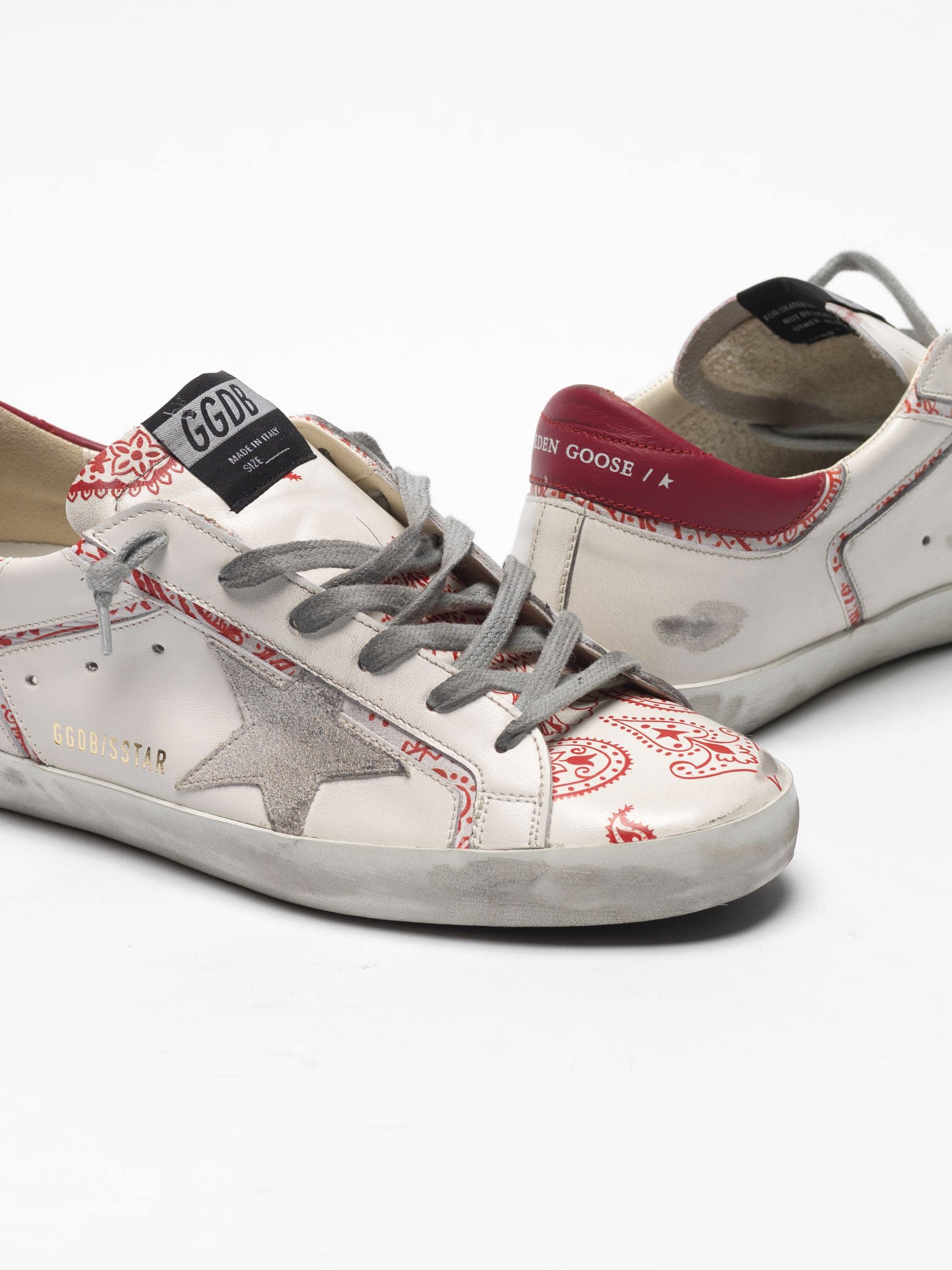 Women | Super-Star Sneakers with Bandana Print - Image 8