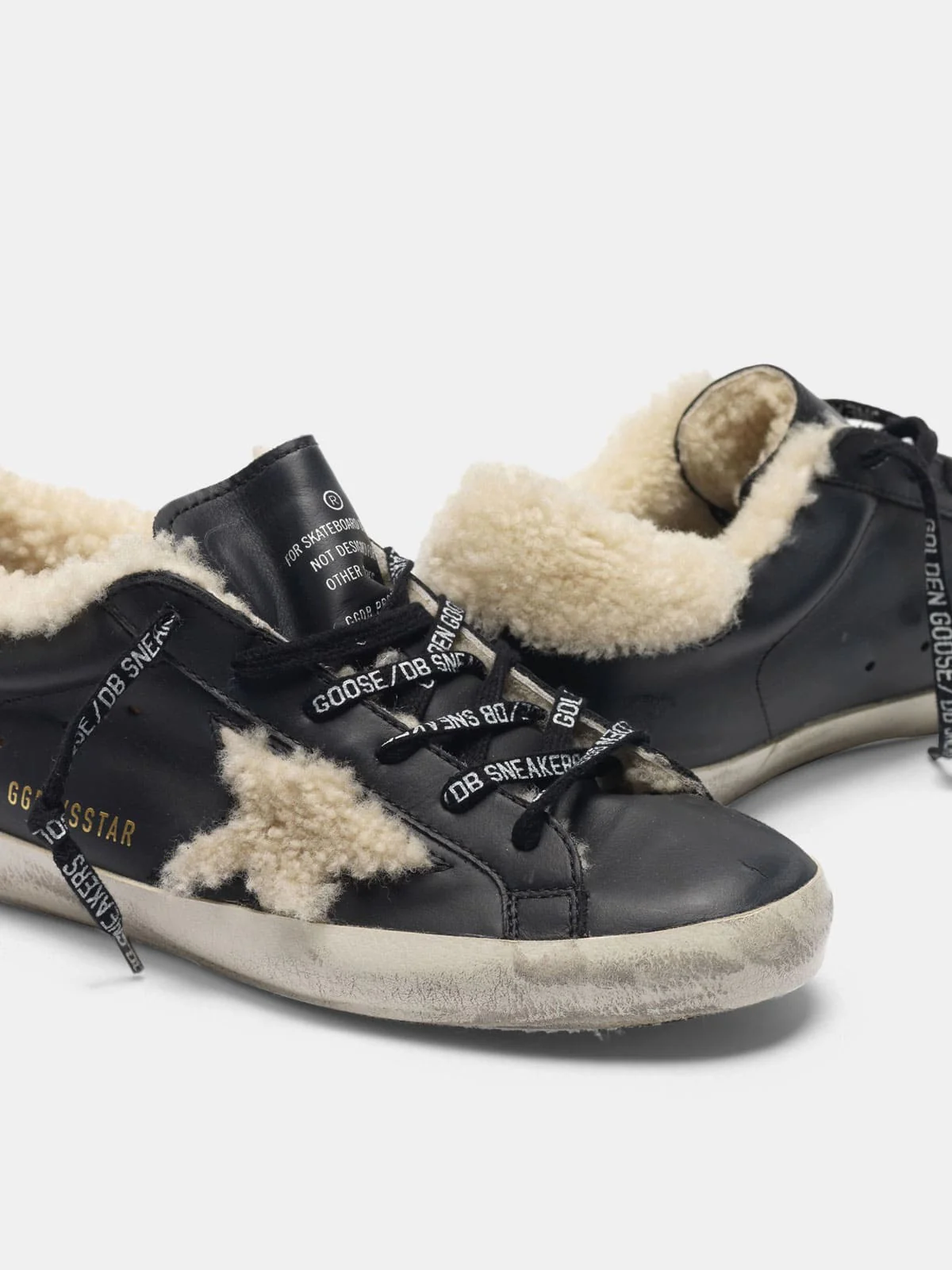 Women | Super-Star Sneakers with Shearling Inserts (V2) - Image 5