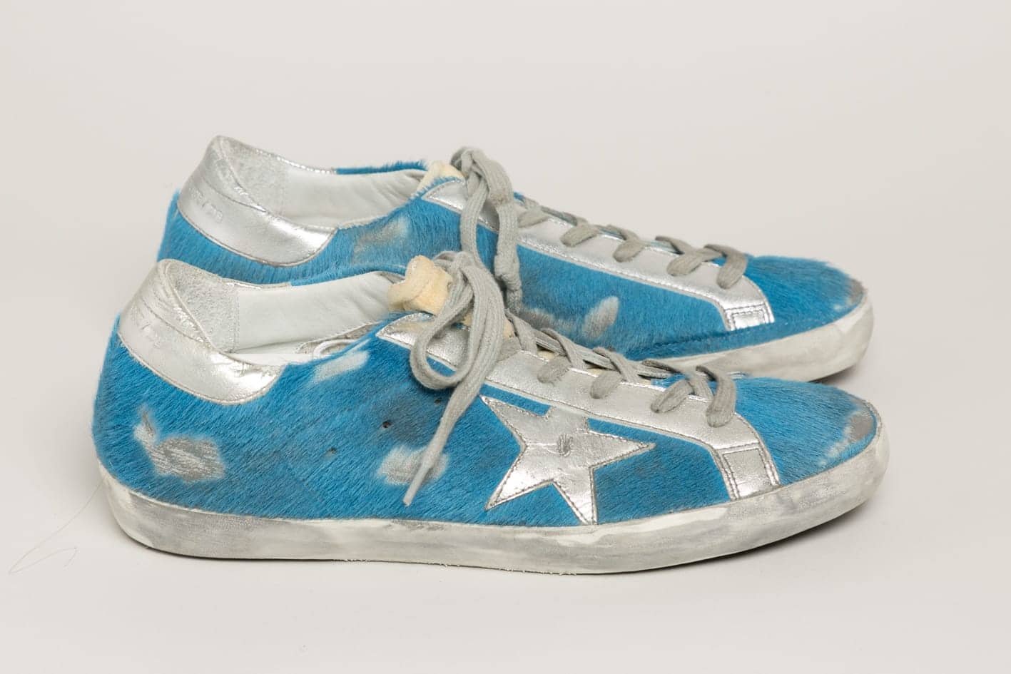 Women | Super-Star Sneakers with Sky Horsy-Silver Star - Image 2