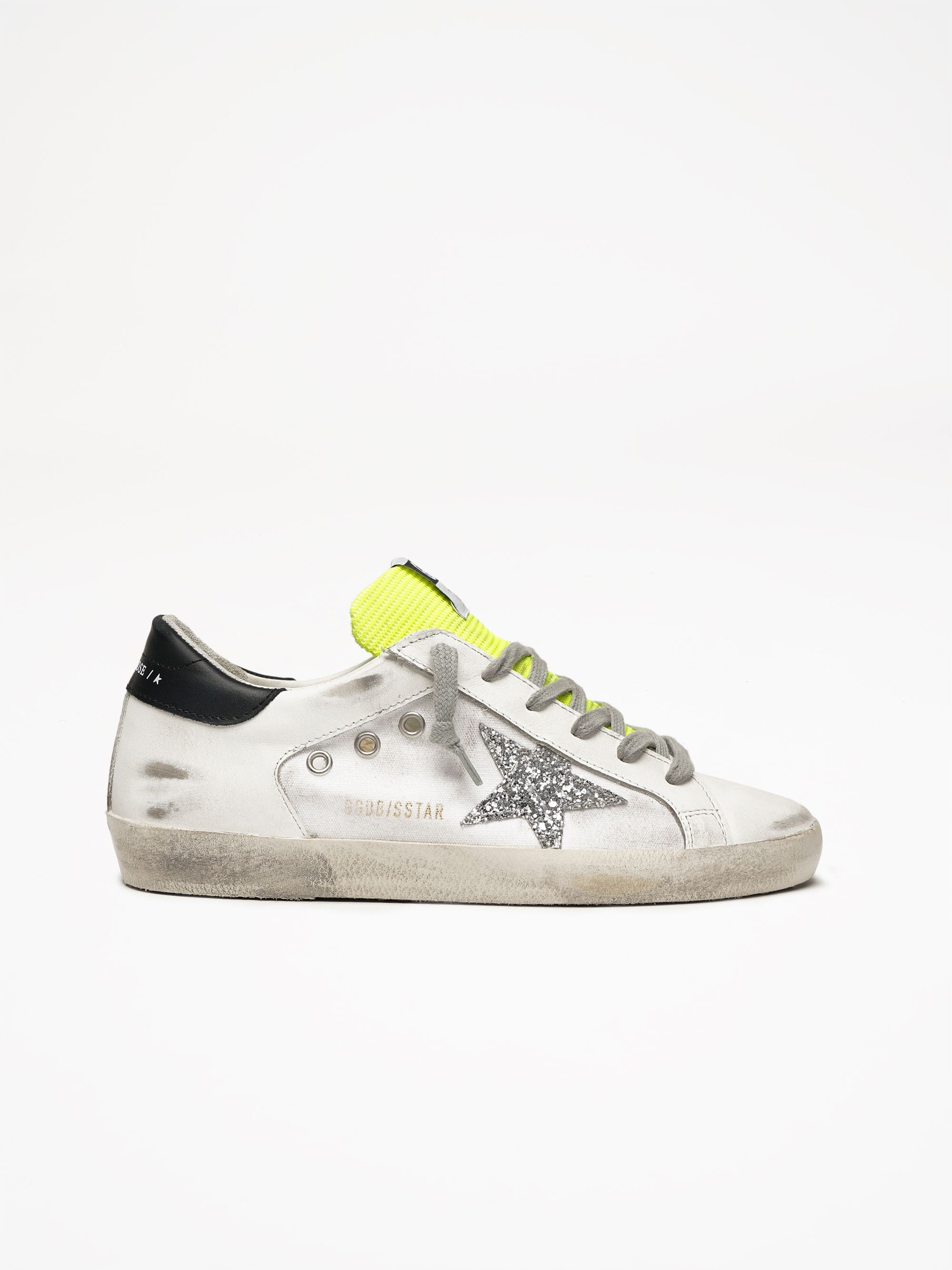Women | Super-Star Sneakers with V82 White Leather-Silver - Image 4