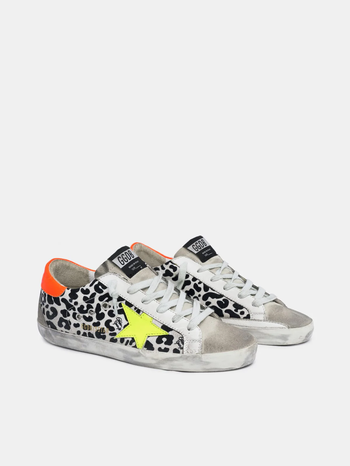 Women | Super-Star Sneakers with V89 Leopard Printed Canvas - Image 3